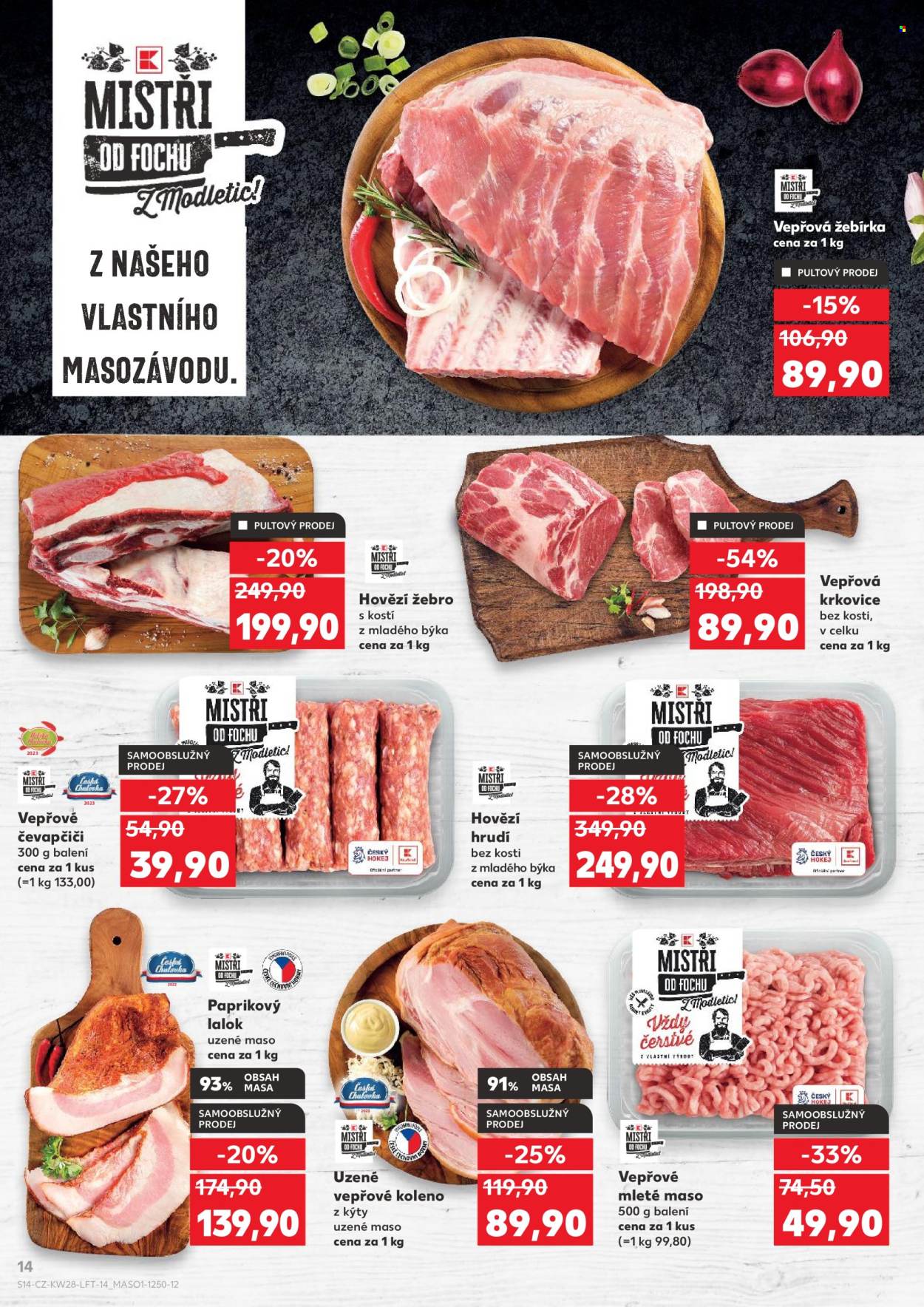 Leták Kaufland - 8.7.2026 - 14.7.2026. Strana 14