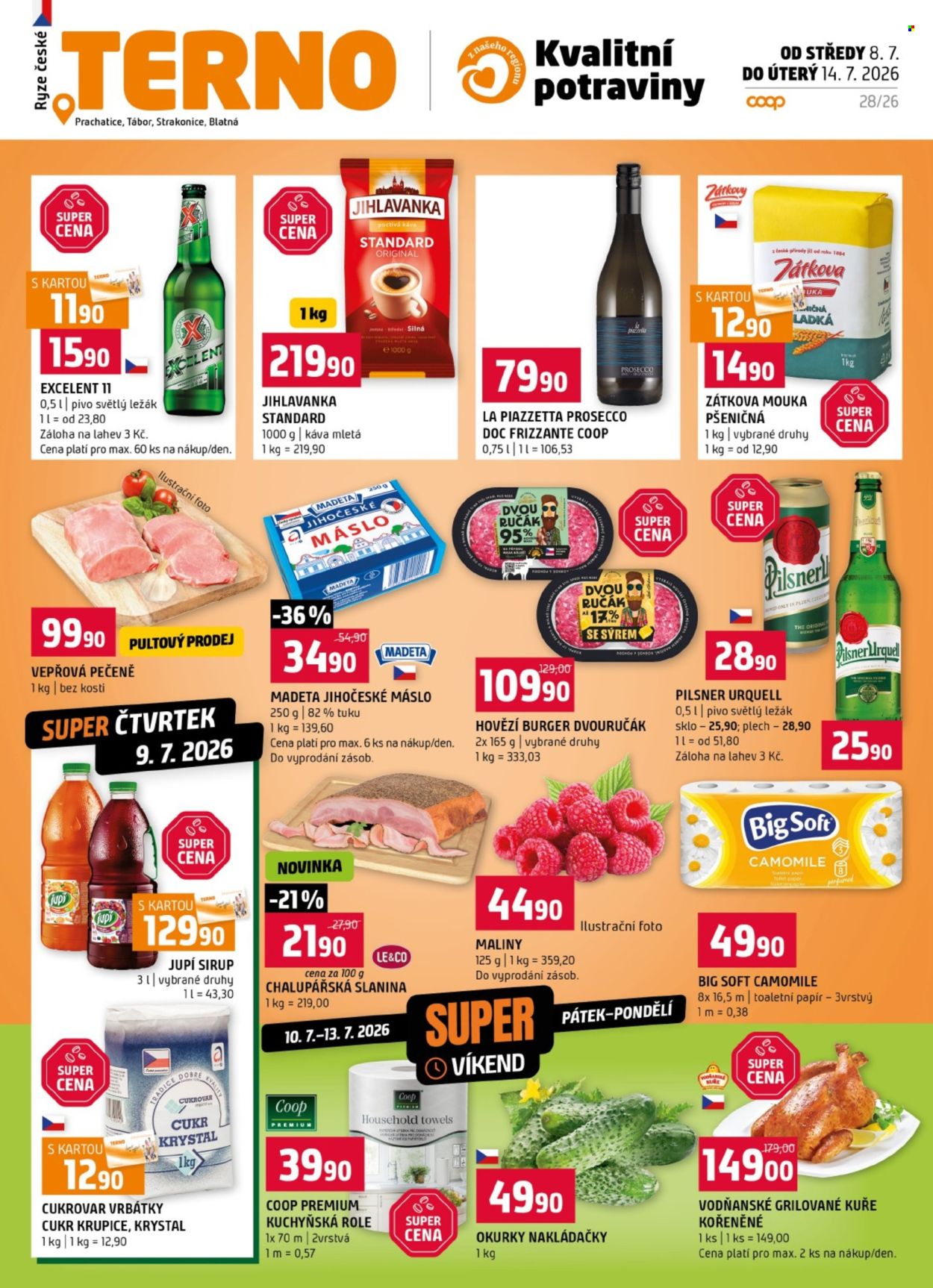 Leták coop TERNO - 8.7.2026 - 14.7.2026. Strana 1