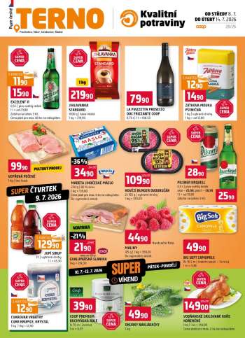 Leták coop TERNO - 8.7.2026 - 14.7.2026.