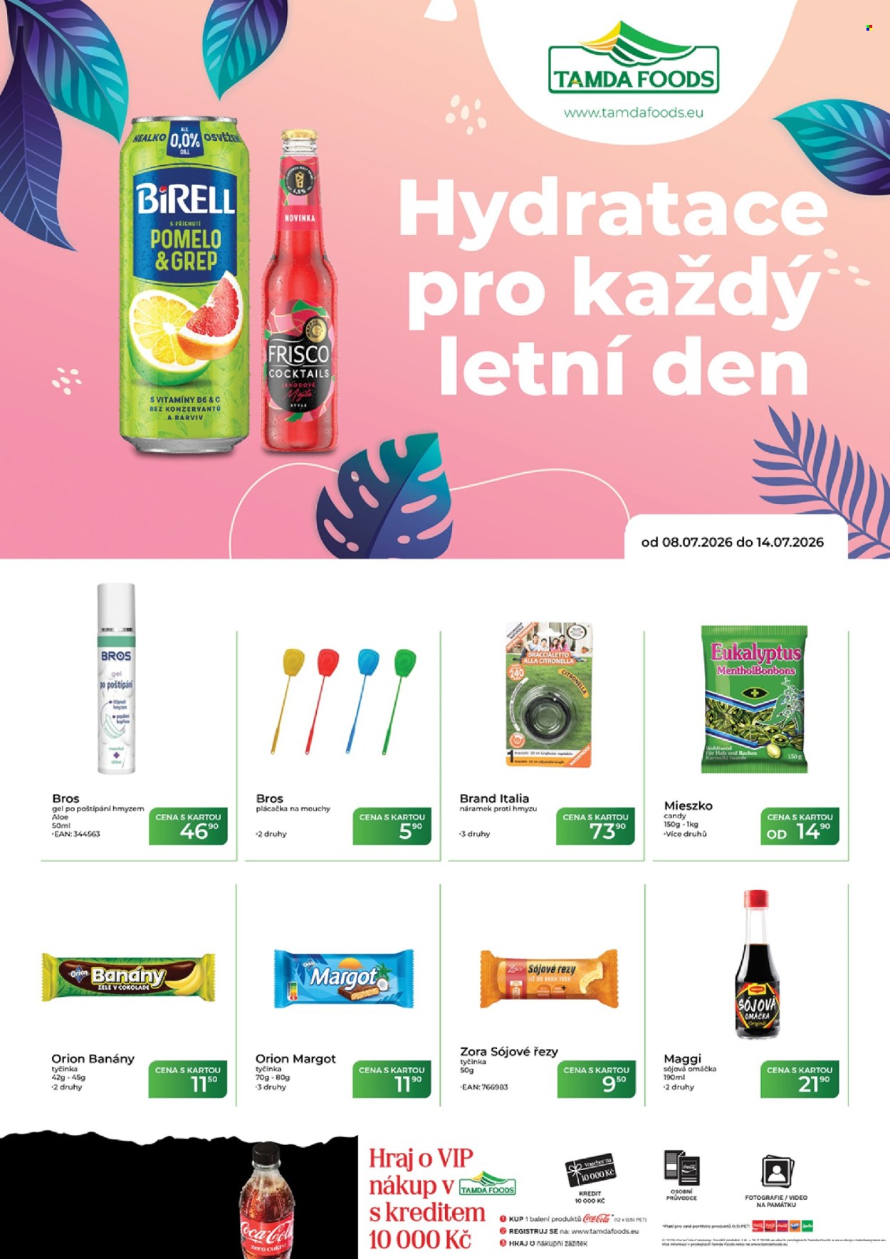 Leták Tamda Foods - 8.7.2026 - 14.7.2026. Strana 1