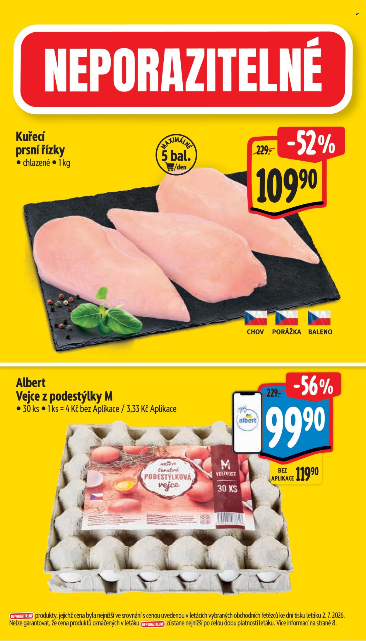 Leták Albert Supermarket - 8.7.2026 - 14.7.2026. Strana 2