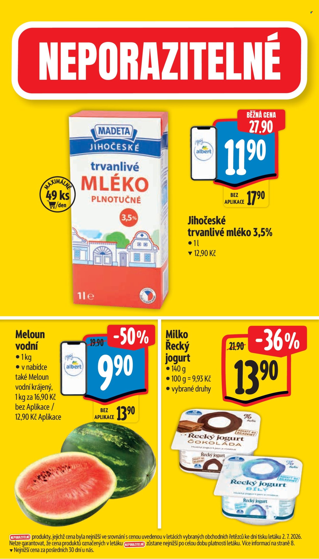 Leták Albert Supermarket - 8.7.2026 - 14.7.2026. Strana 3