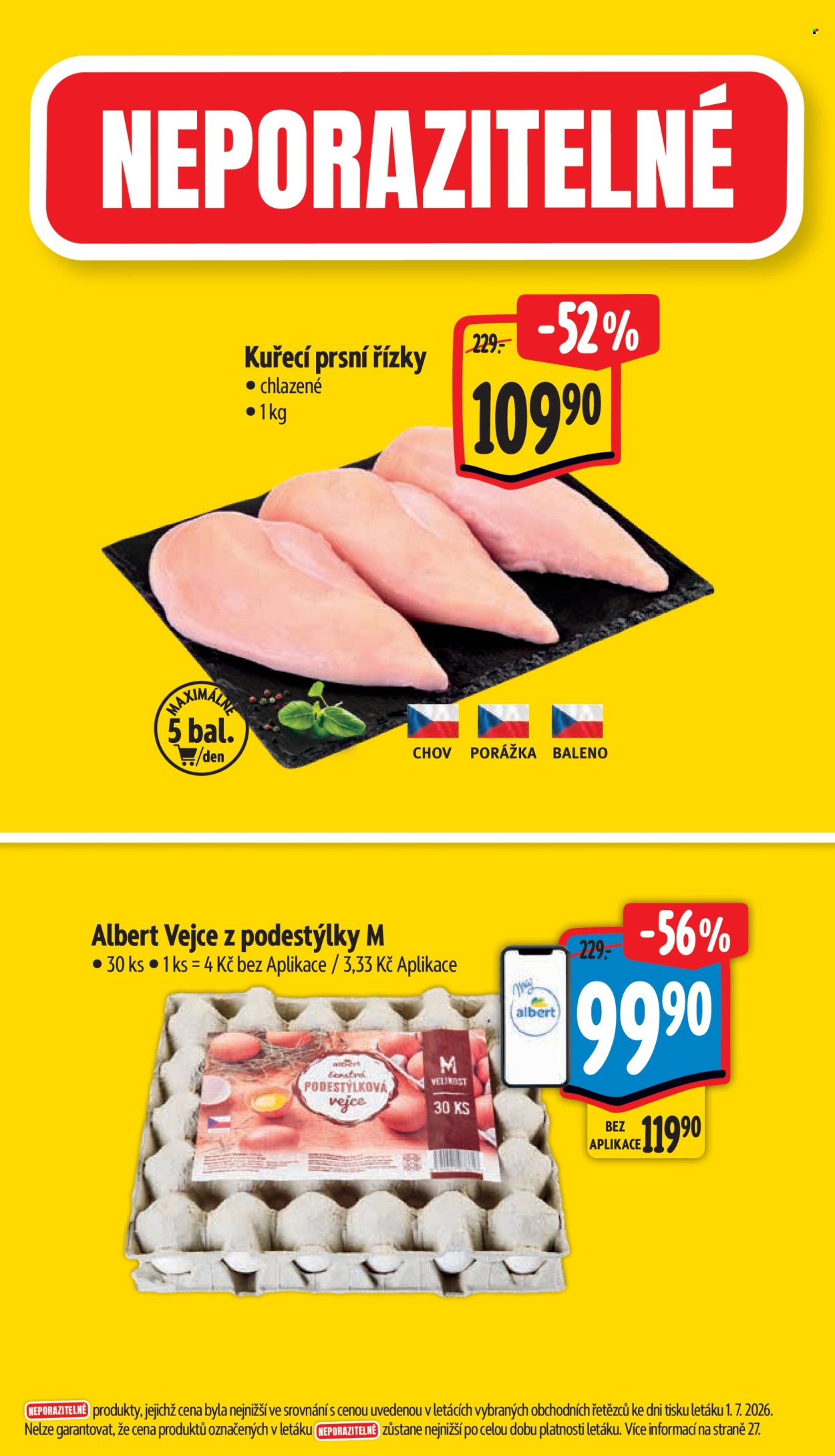 Leták Albert Hypermarket - 8.7.2026 - 14.7.2026. Strana 2