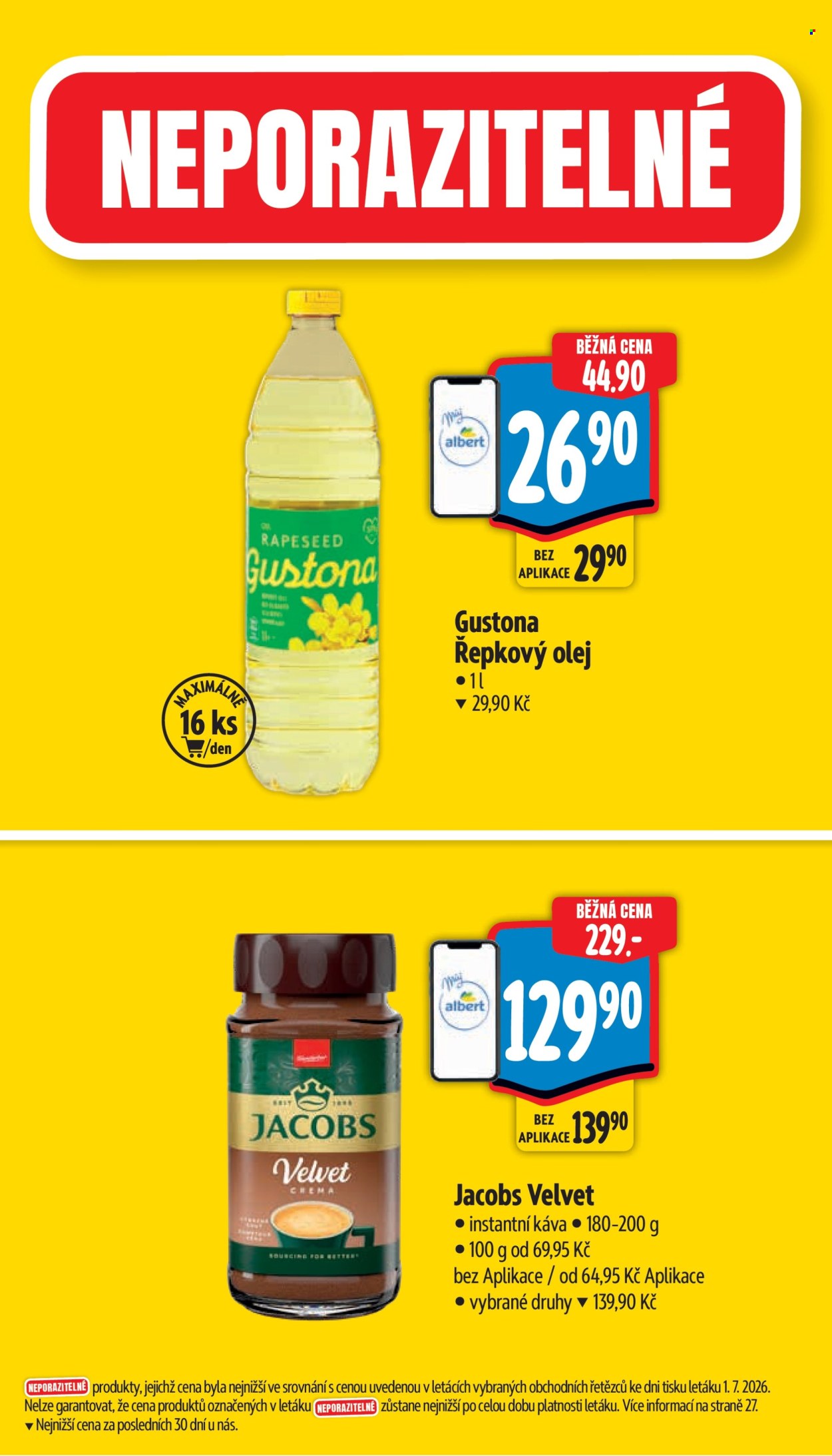 Leták Albert Hypermarket - 8.7.2026 - 14.7.2026. Strana 4