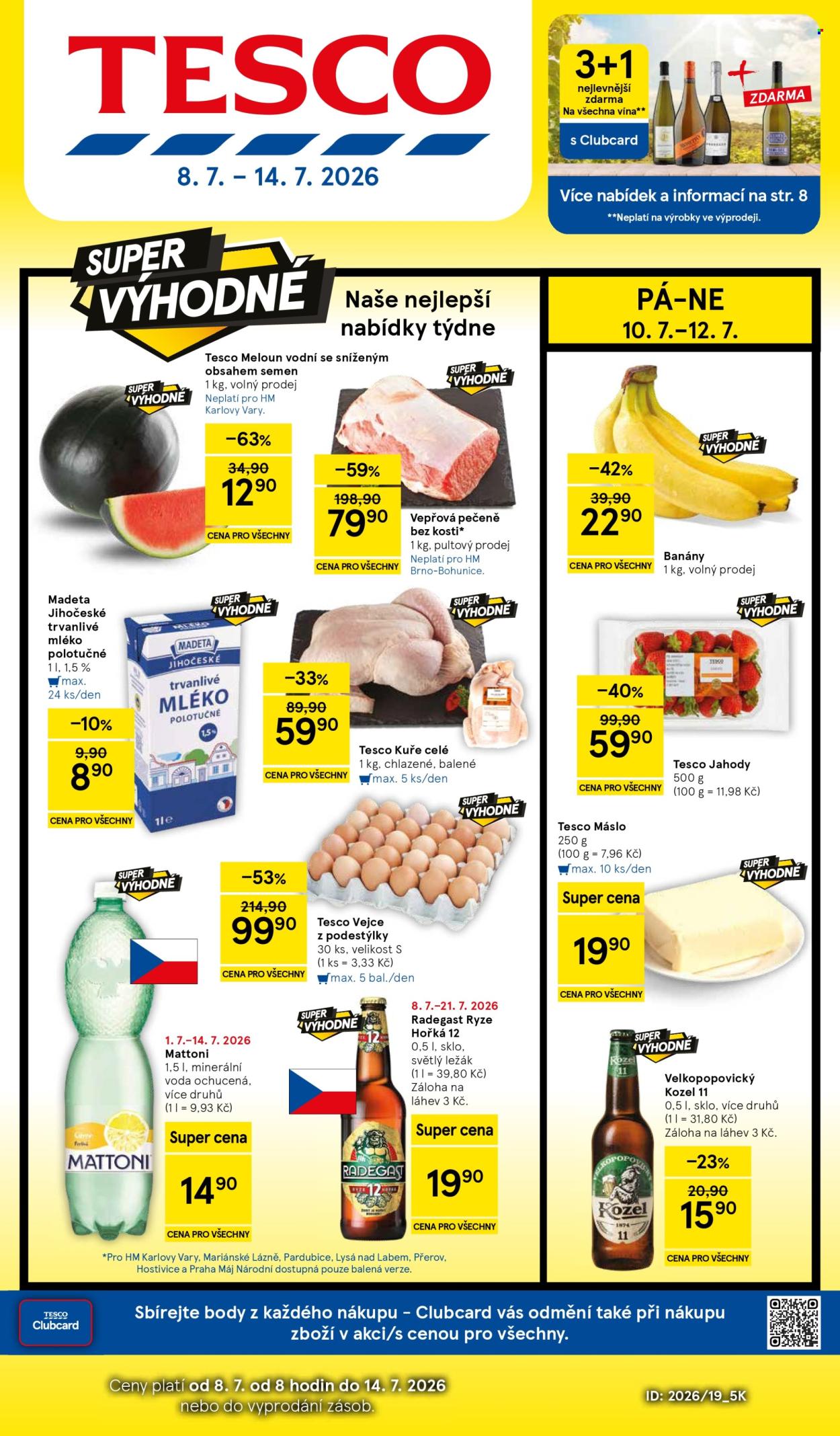 Leták TESCO - 8.7.2026 - 14.7.2026. Strana 1