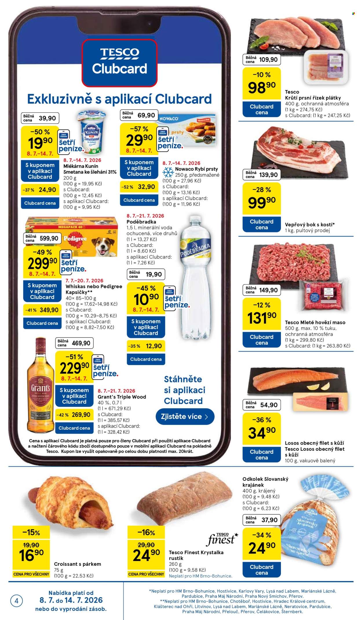 Leták TESCO - 8.7.2026 - 14.7.2026. Strana 4