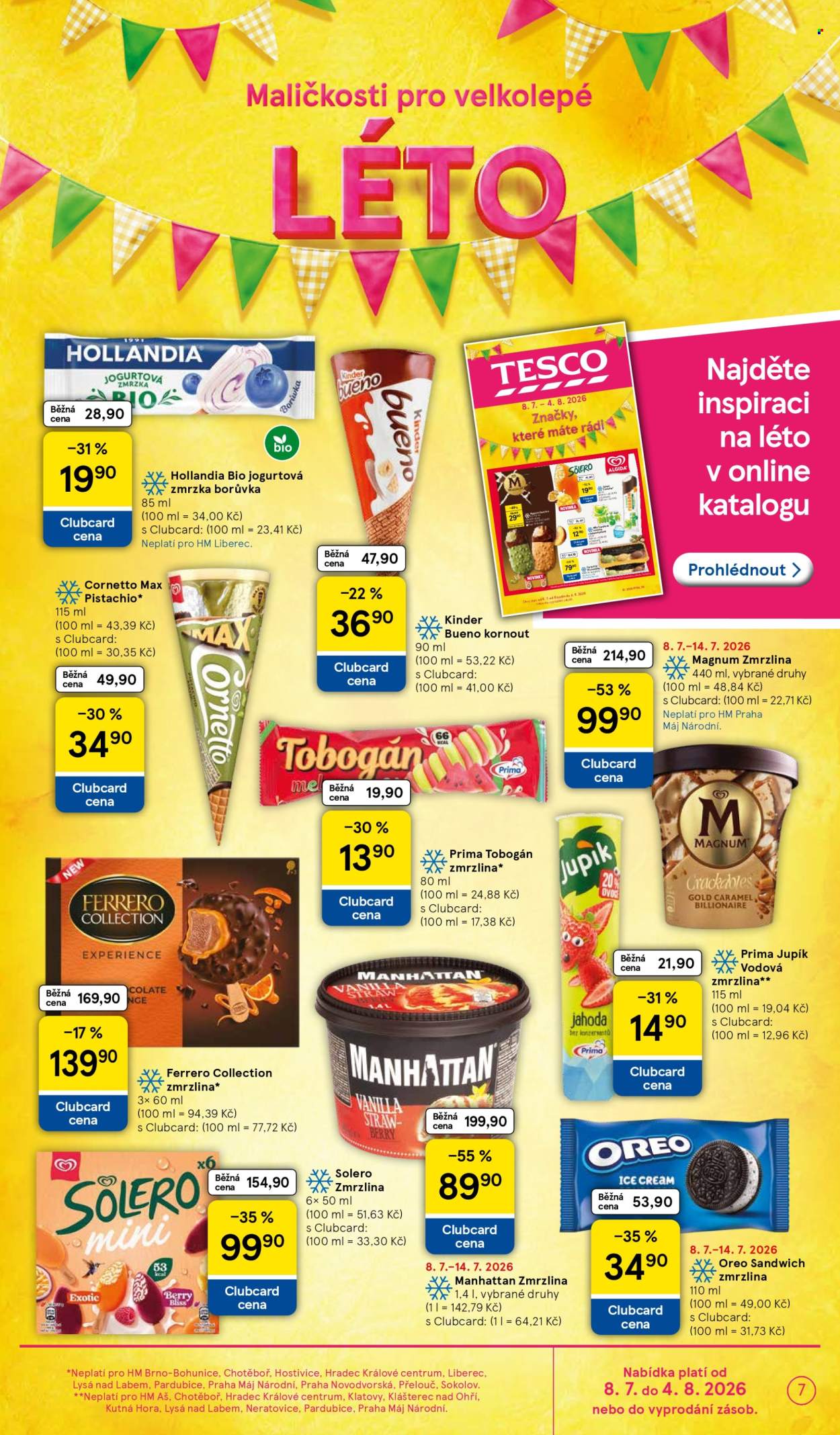 Leták TESCO - 8.7.2026 - 14.7.2026. Strana 7