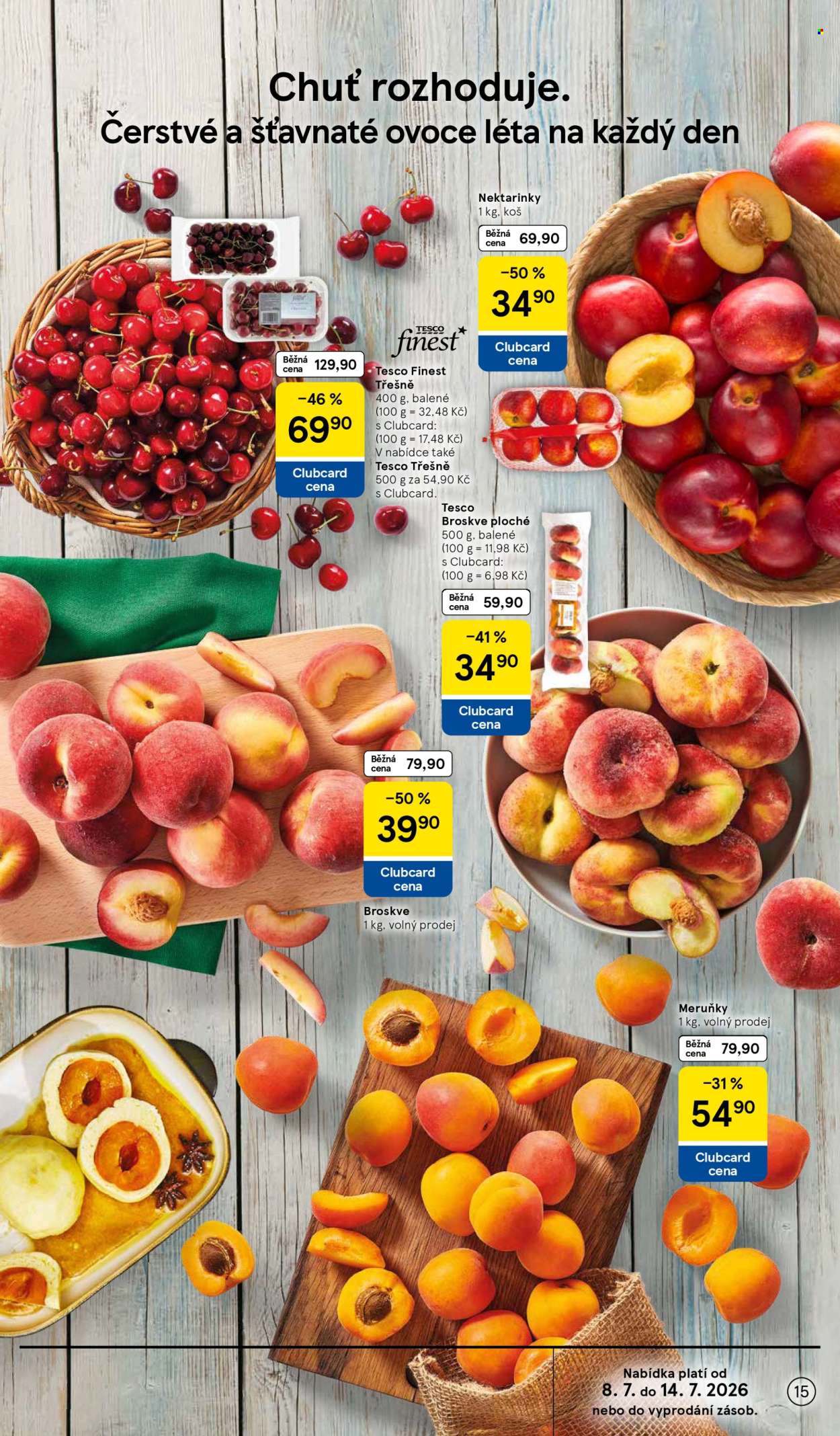 Leták TESCO - 8.7.2026 - 14.7.2026. Strana 15