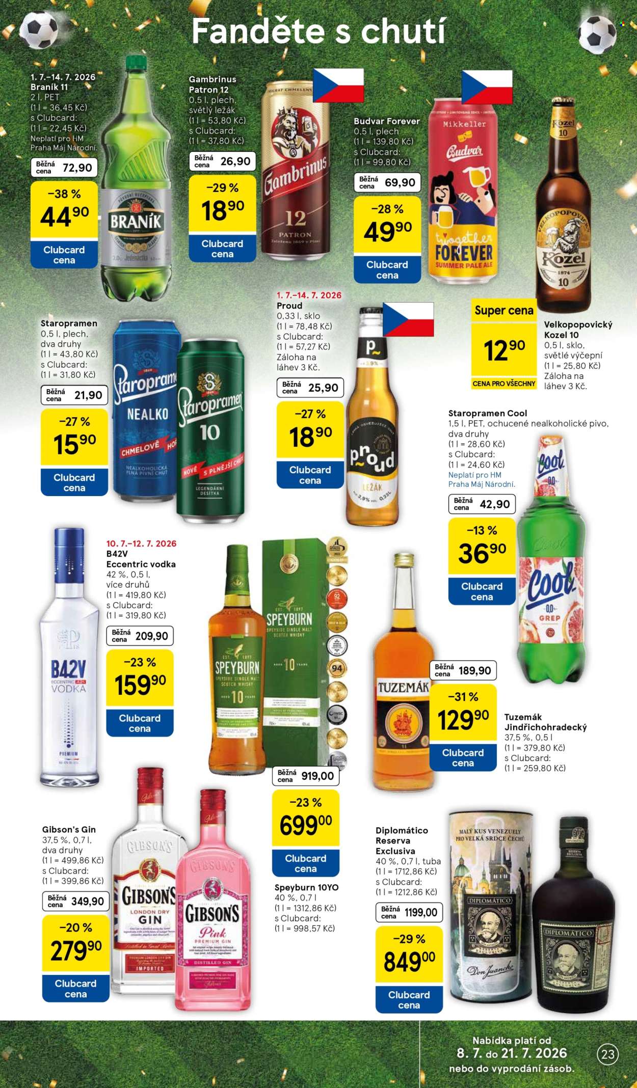 Leták TESCO - 8.7.2026 - 14.7.2026. Strana 23