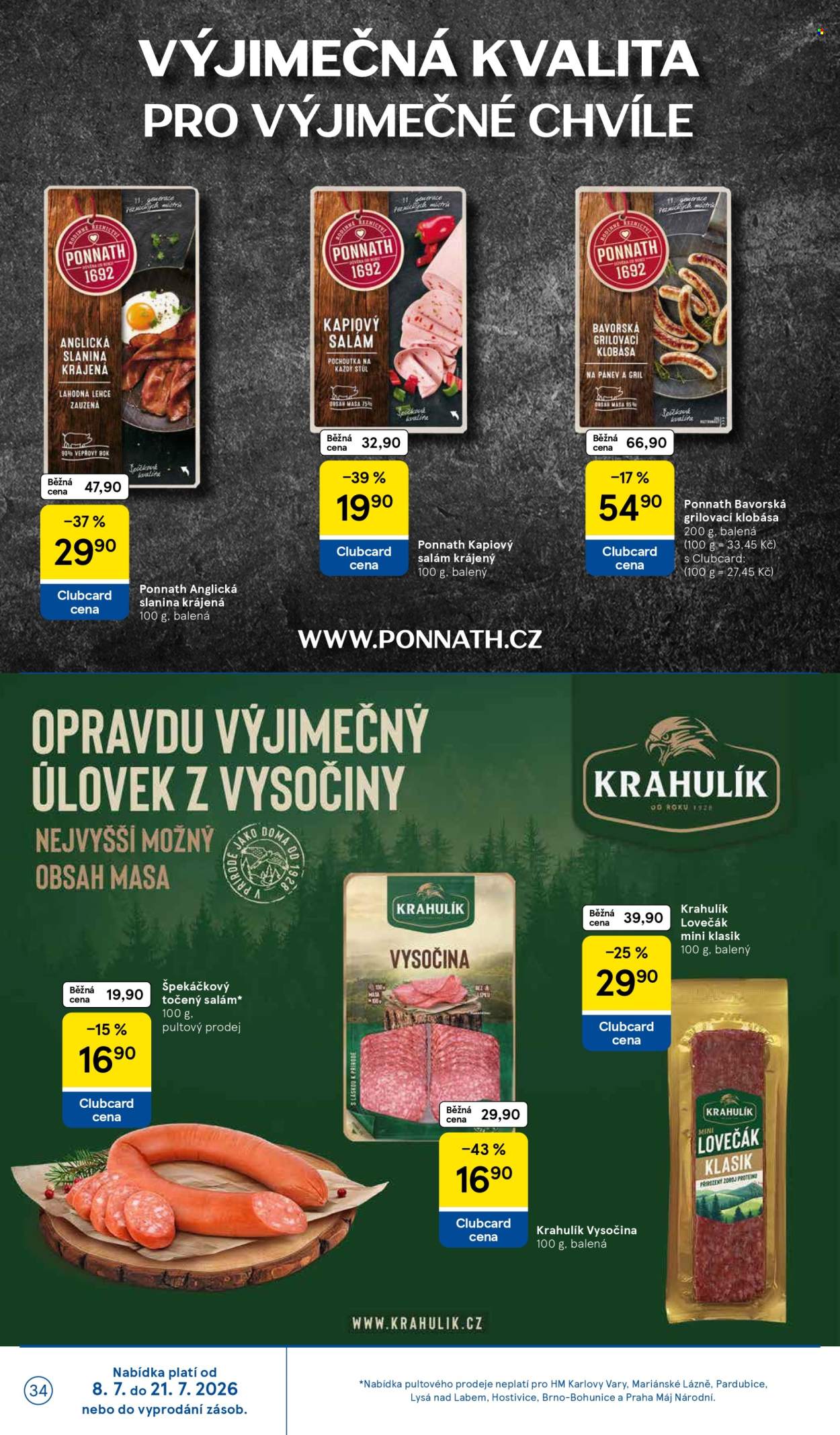 Leták TESCO - 8.7.2026 - 14.7.2026. Strana 34