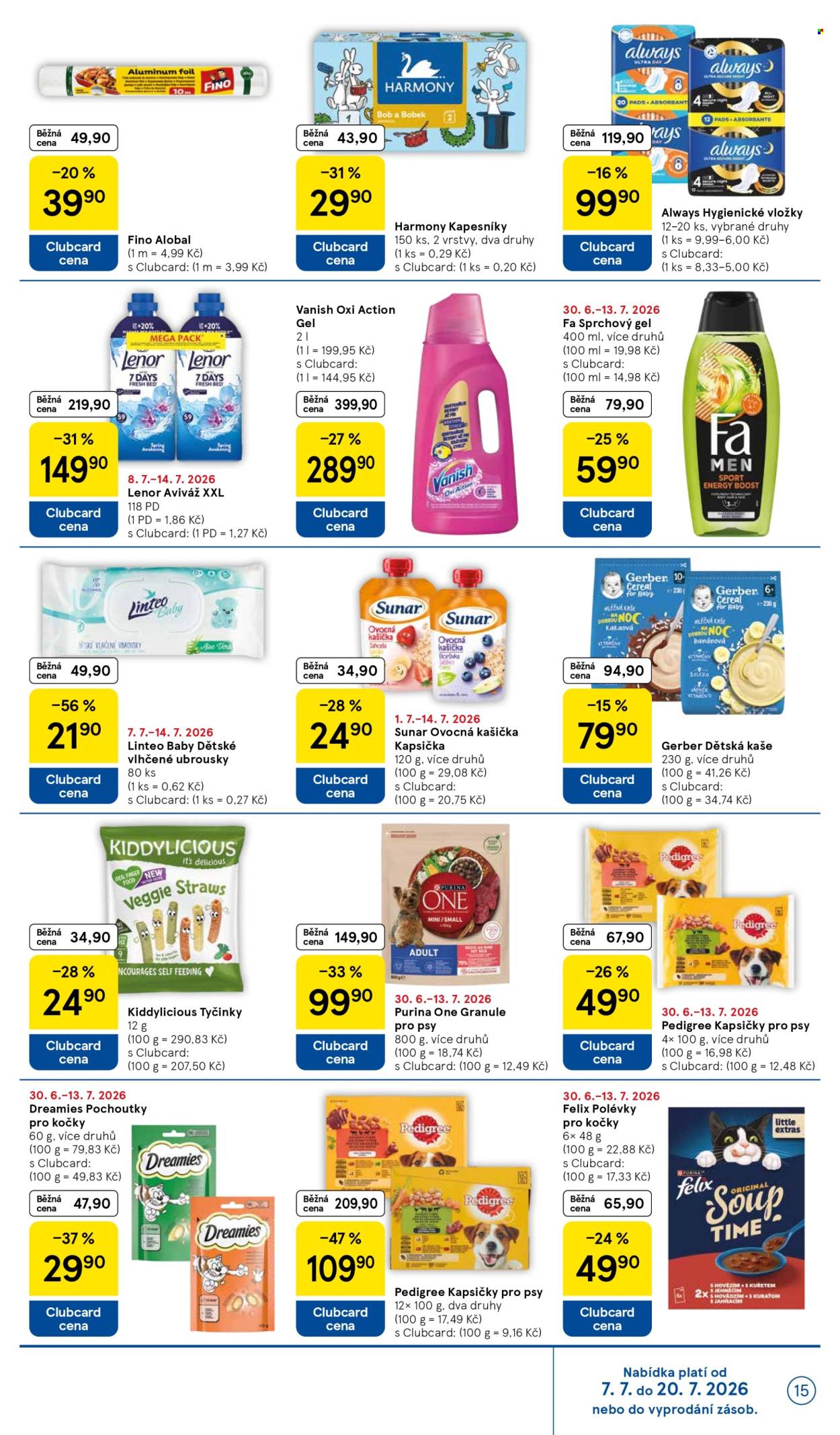 Leták TESCO supermarket - 8.7.2026 - 14.7.2026. Strana 15