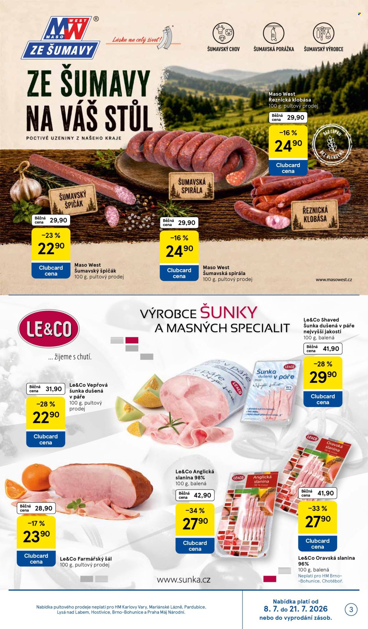 Leták TESCO hypermarket - 8.7.2026 - 4.8.2026. Strana 3