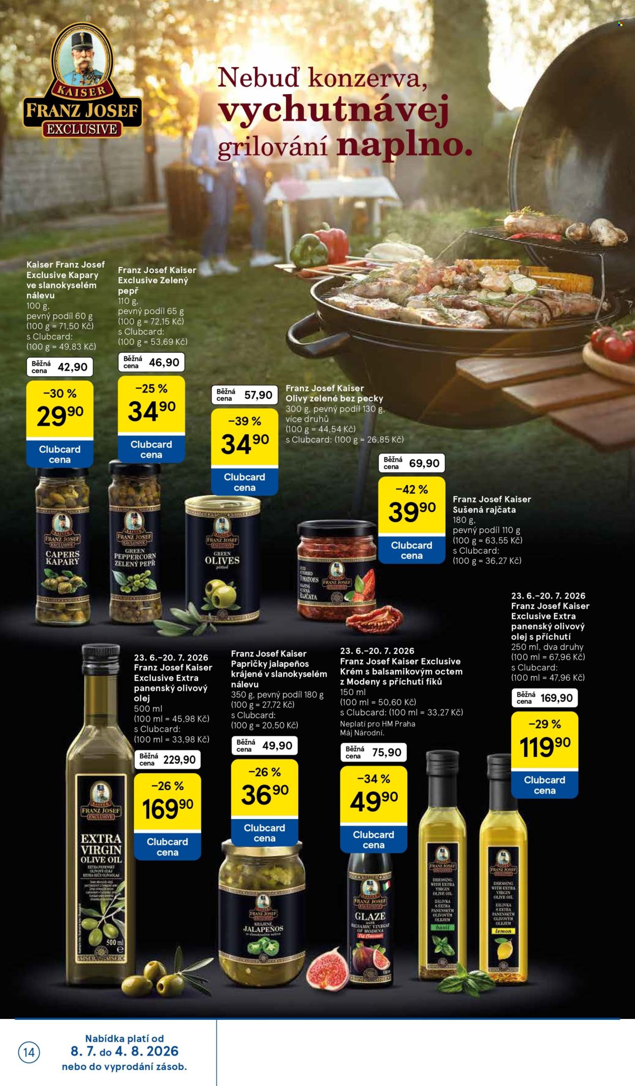 Leták TESCO hypermarket - 8.7.2026 - 4.8.2026. Strana 14