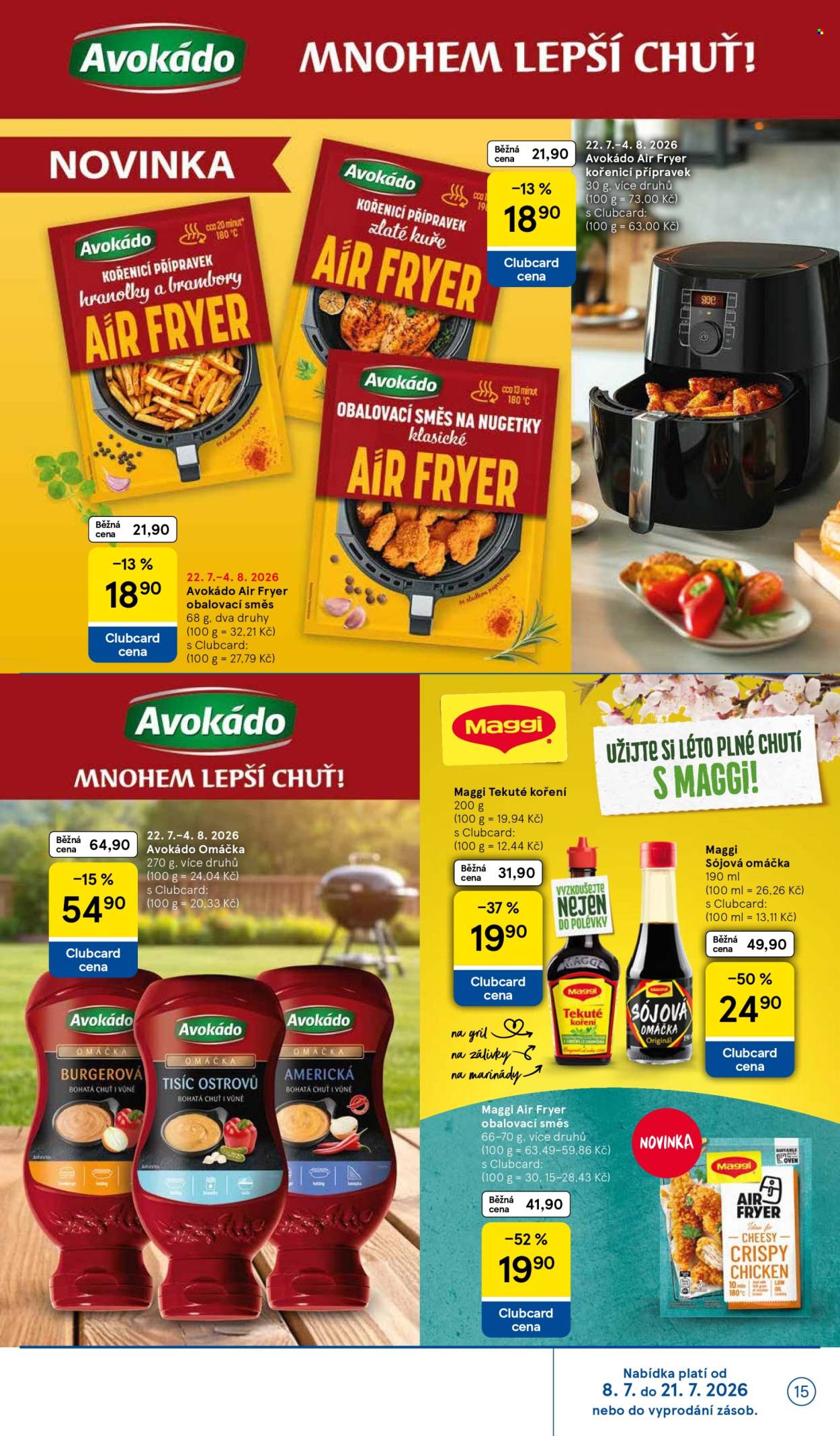 Leták TESCO hypermarket - 8.7.2026 - 4.8.2026. Strana 15