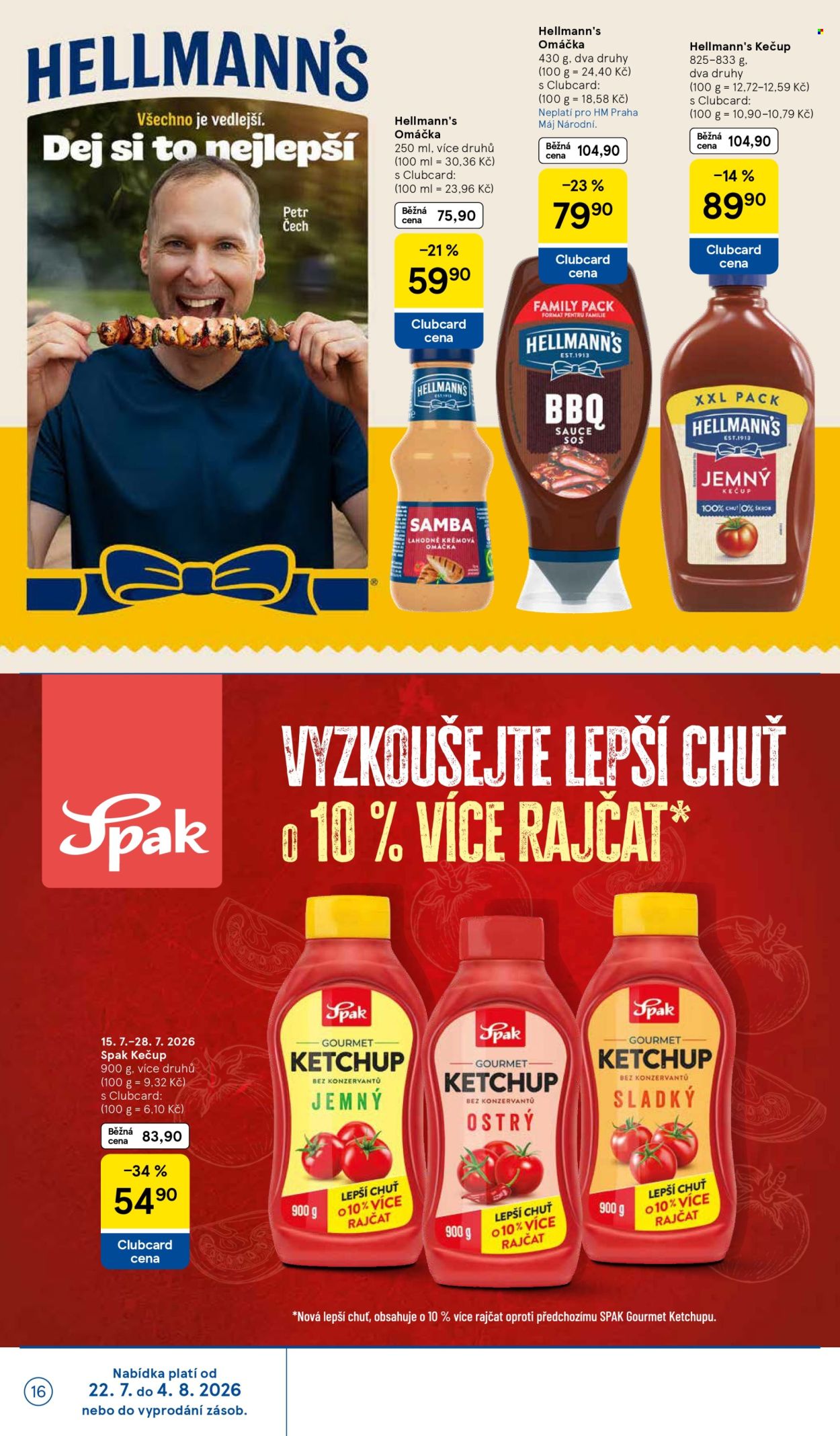 Leták TESCO hypermarket - 8.7.2026 - 4.8.2026. Strana 16
