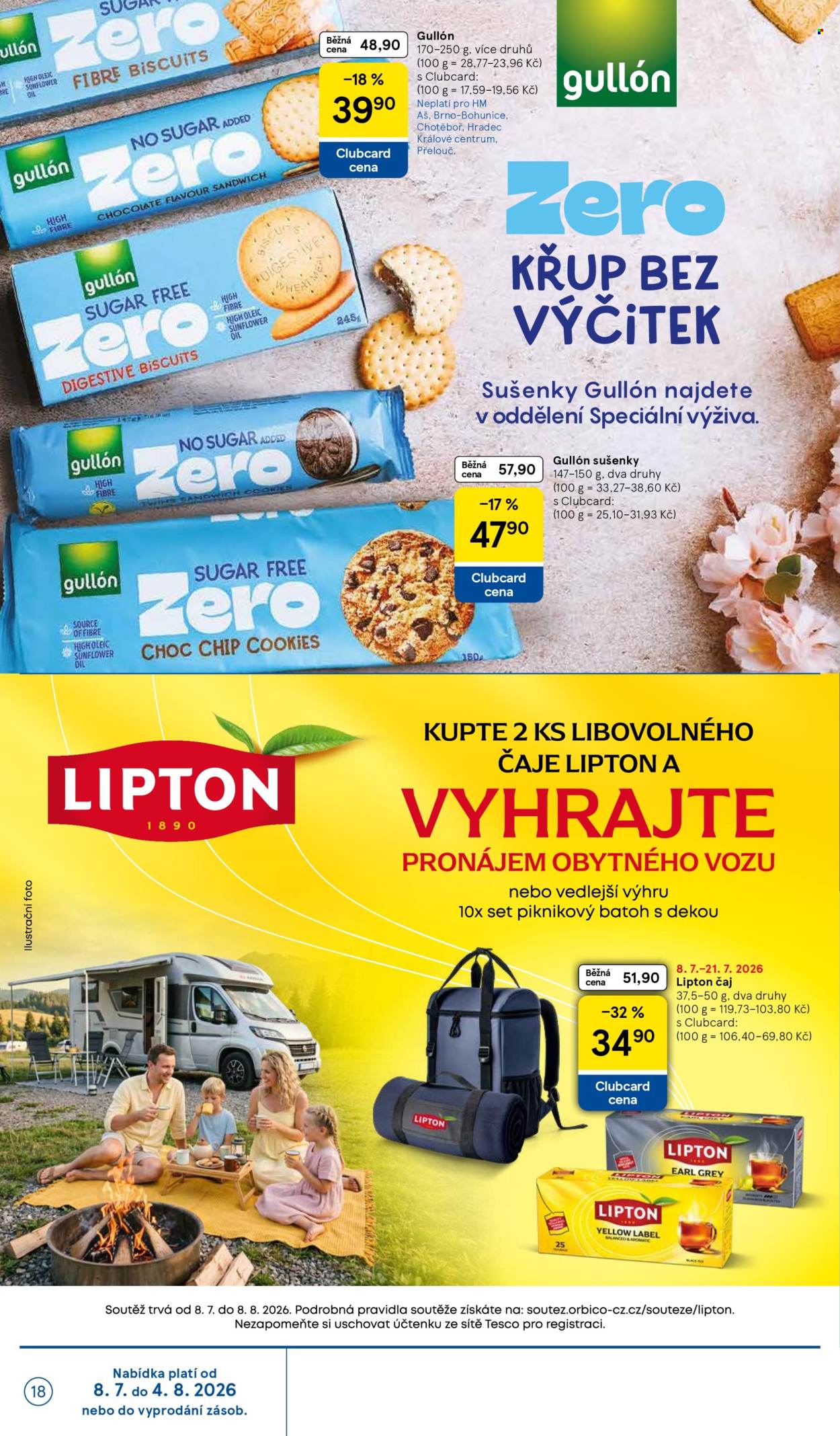 Leták TESCO hypermarket - 8.7.2026 - 4.8.2026. Strana 18