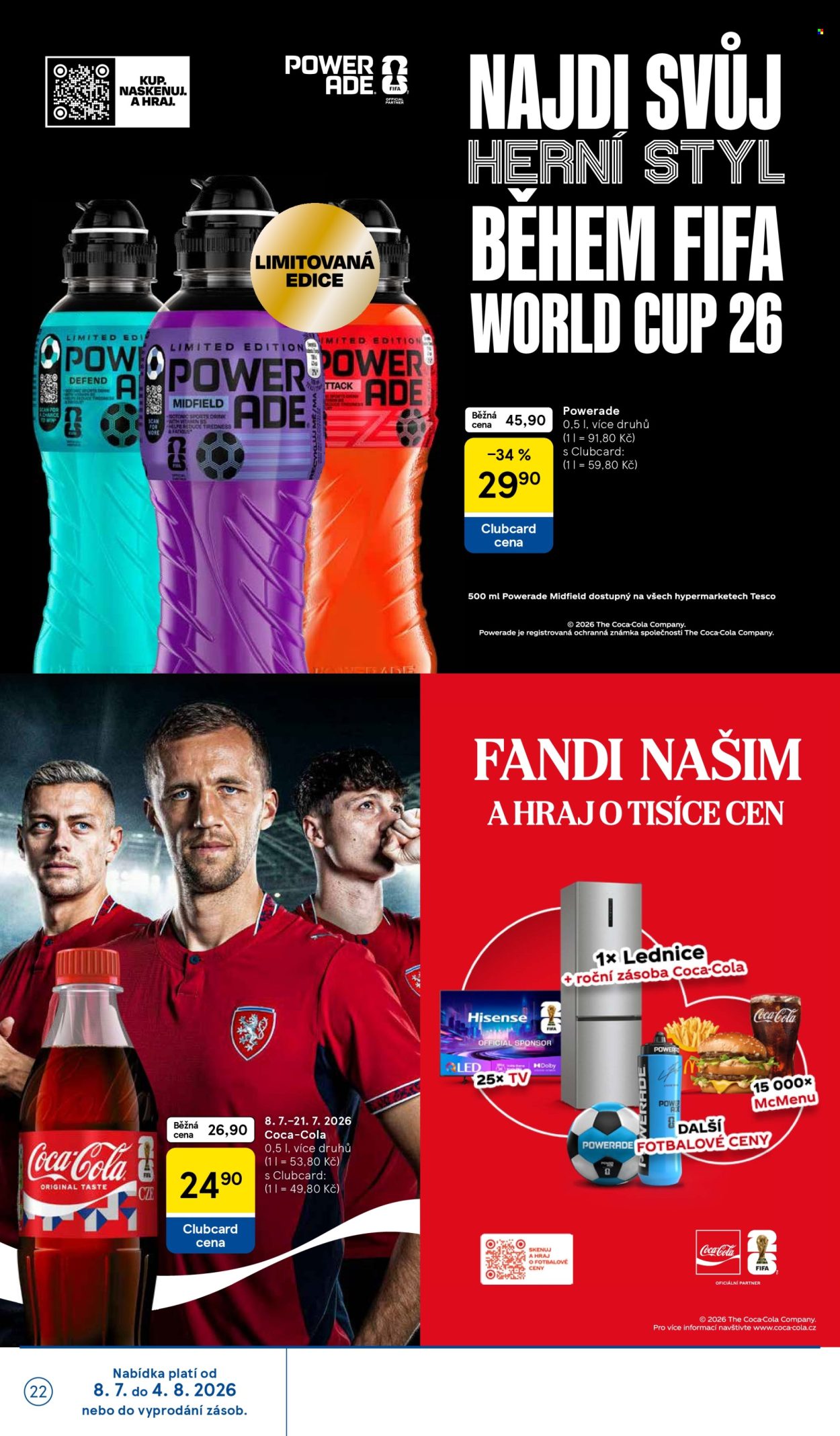 Leták TESCO hypermarket - 8.7.2026 - 4.8.2026. Strana 22