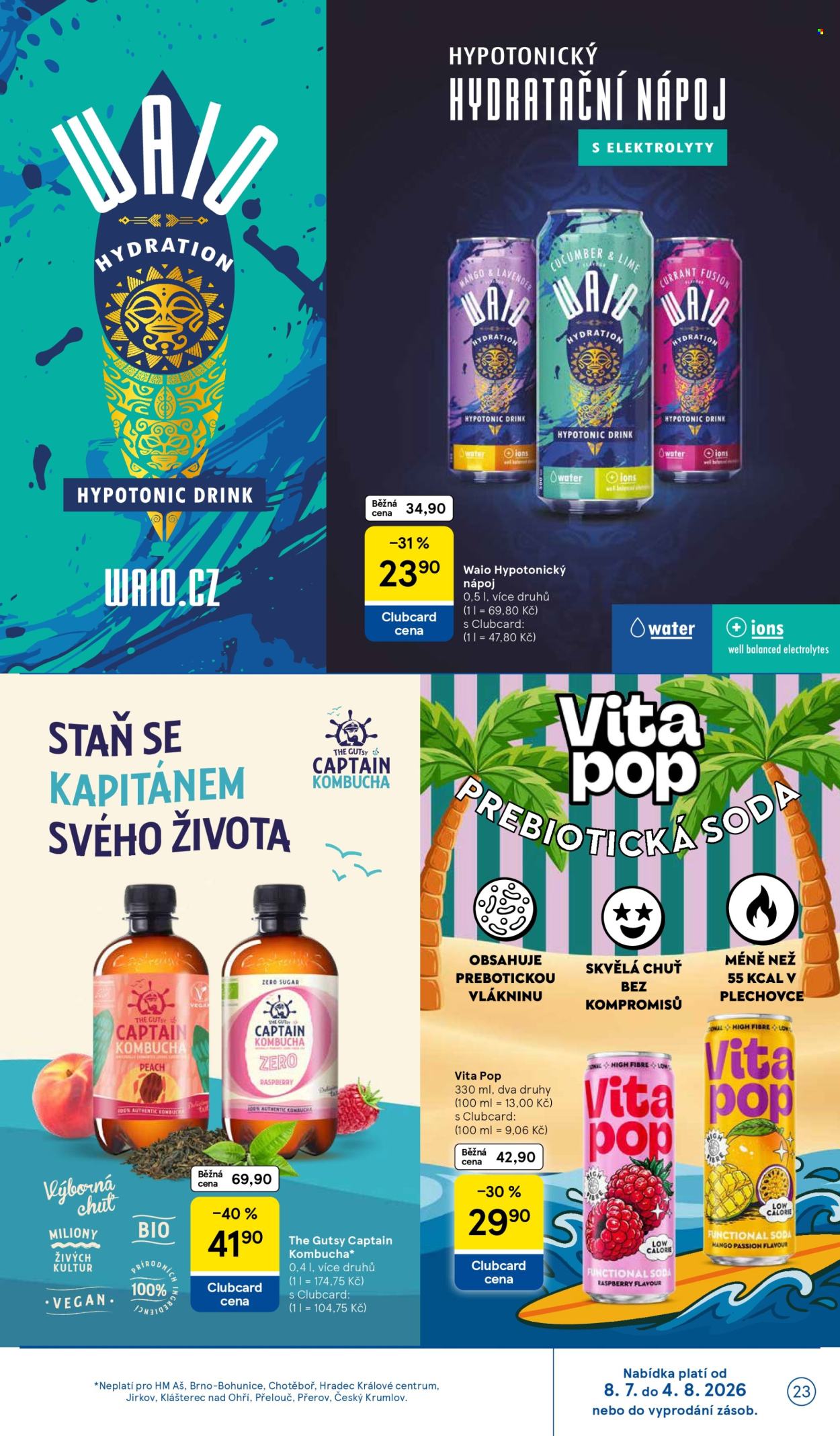 Leták TESCO hypermarket - 8.7.2026 - 4.8.2026. Strana 23