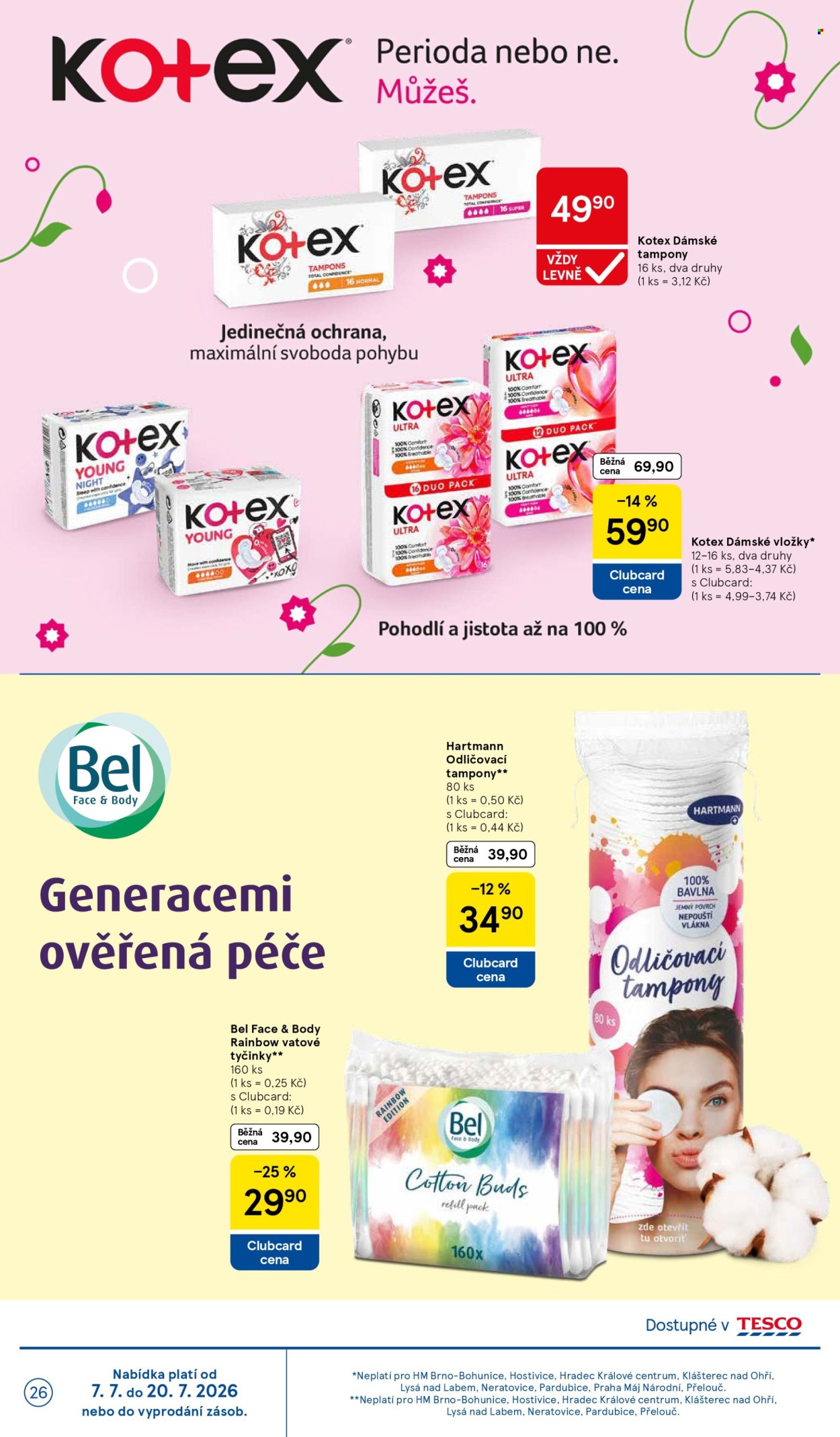 Leták TESCO hypermarket - 8.7.2026 - 4.8.2026. Strana 26