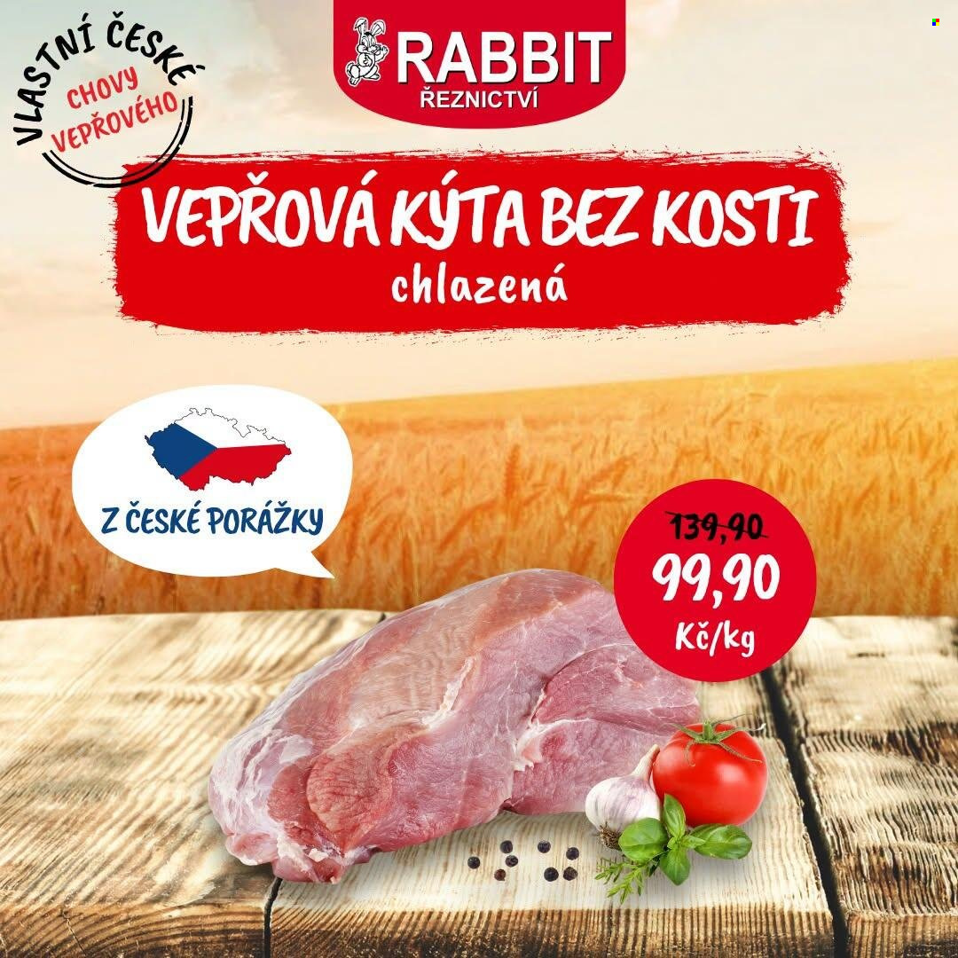 Leták RABBIT řeznictví. Strana 3