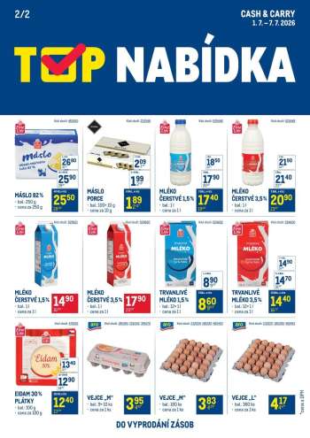 Leták MAKRO - 1.7.2026 - 7.7.2026.