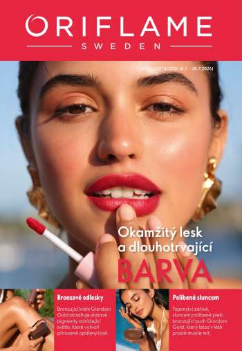 Leták ORIFLAME - 8.7.2026 - 28.7.2026.