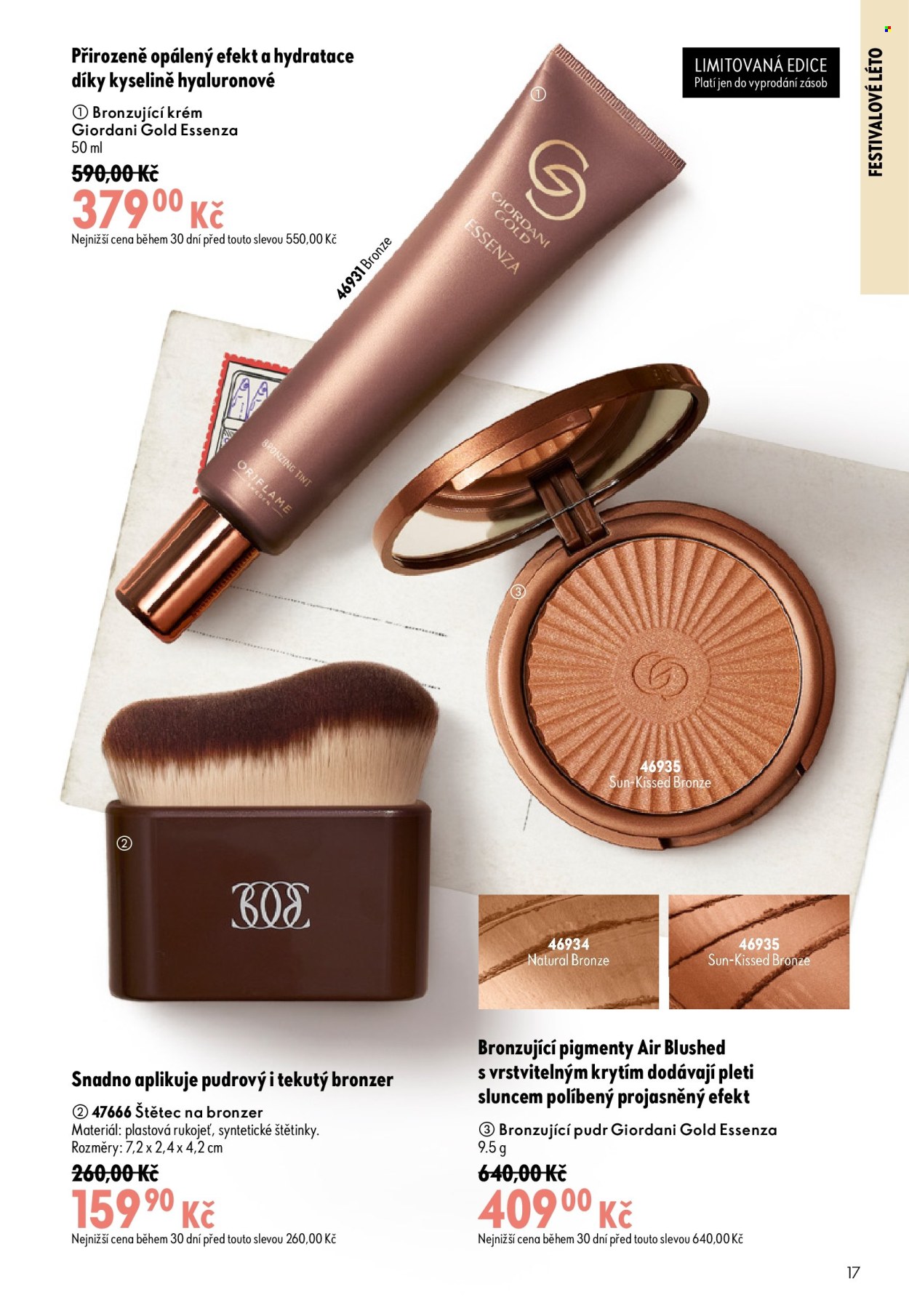 Leták ORIFLAME - 8.7.2026 - 28.7.2026. Strana 17