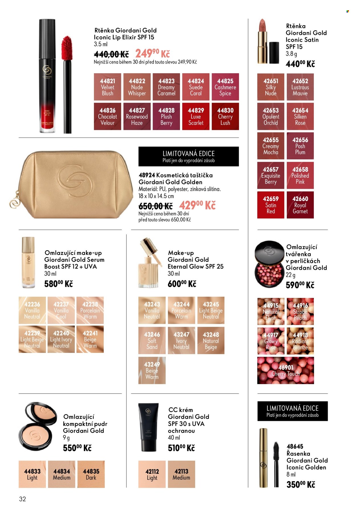 Leták ORIFLAME - 8.7.2026 - 28.7.2026. Strana 32
