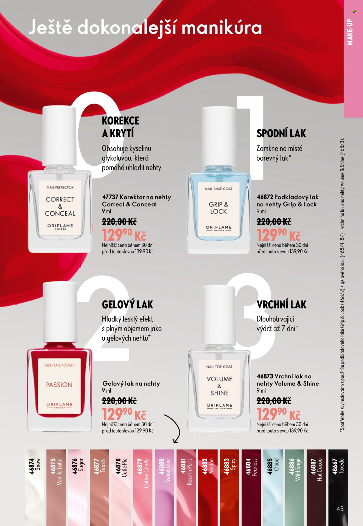 Leták ORIFLAME - 8.7.2026 - 28.7.2026. Strana 45