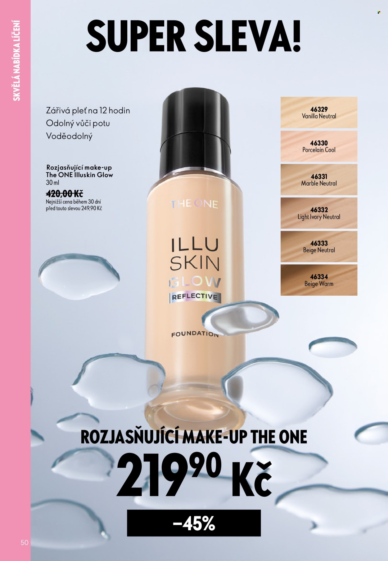 Leták ORIFLAME - 8.7.2026 - 28.7.2026. Strana 50
