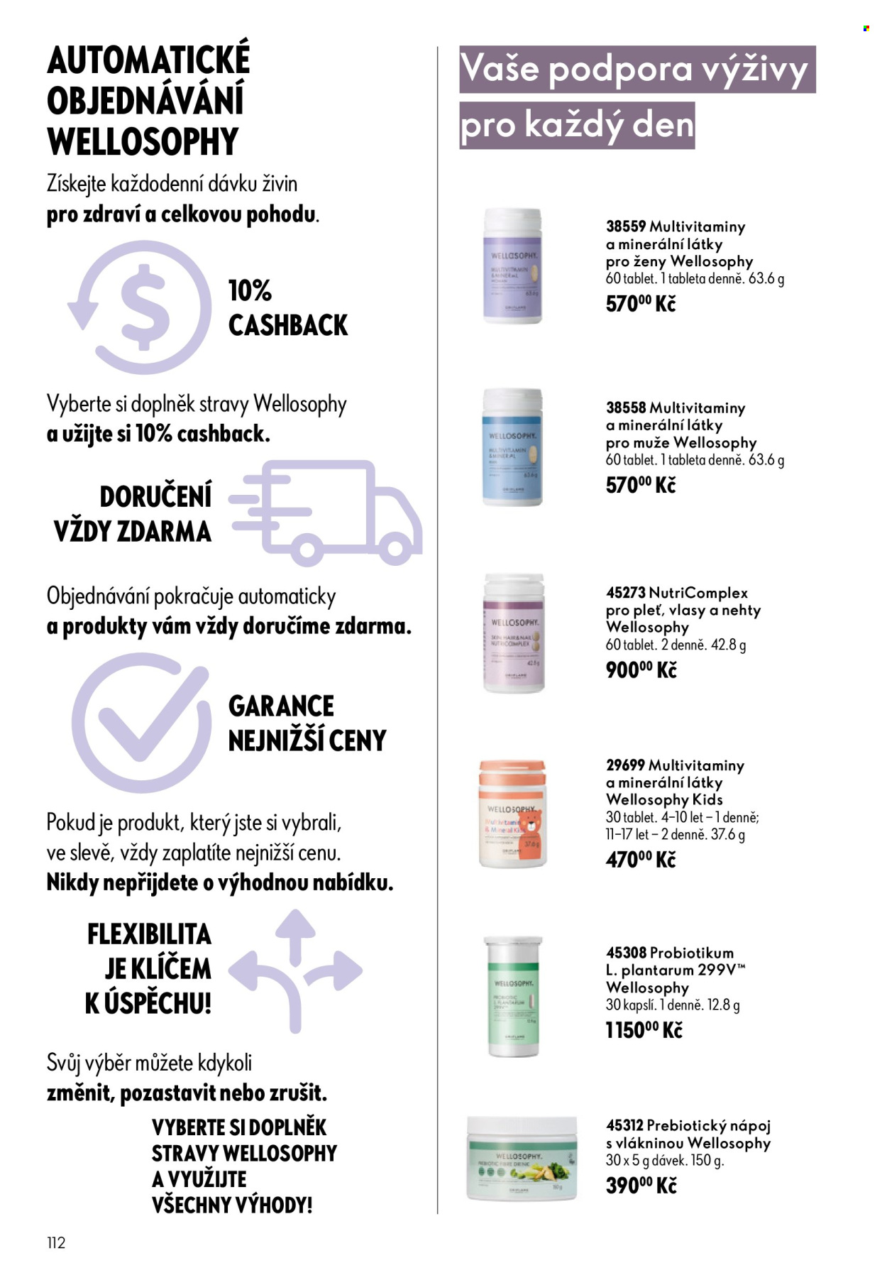Leták ORIFLAME - 8.7.2026 - 28.7.2026. Strana 112