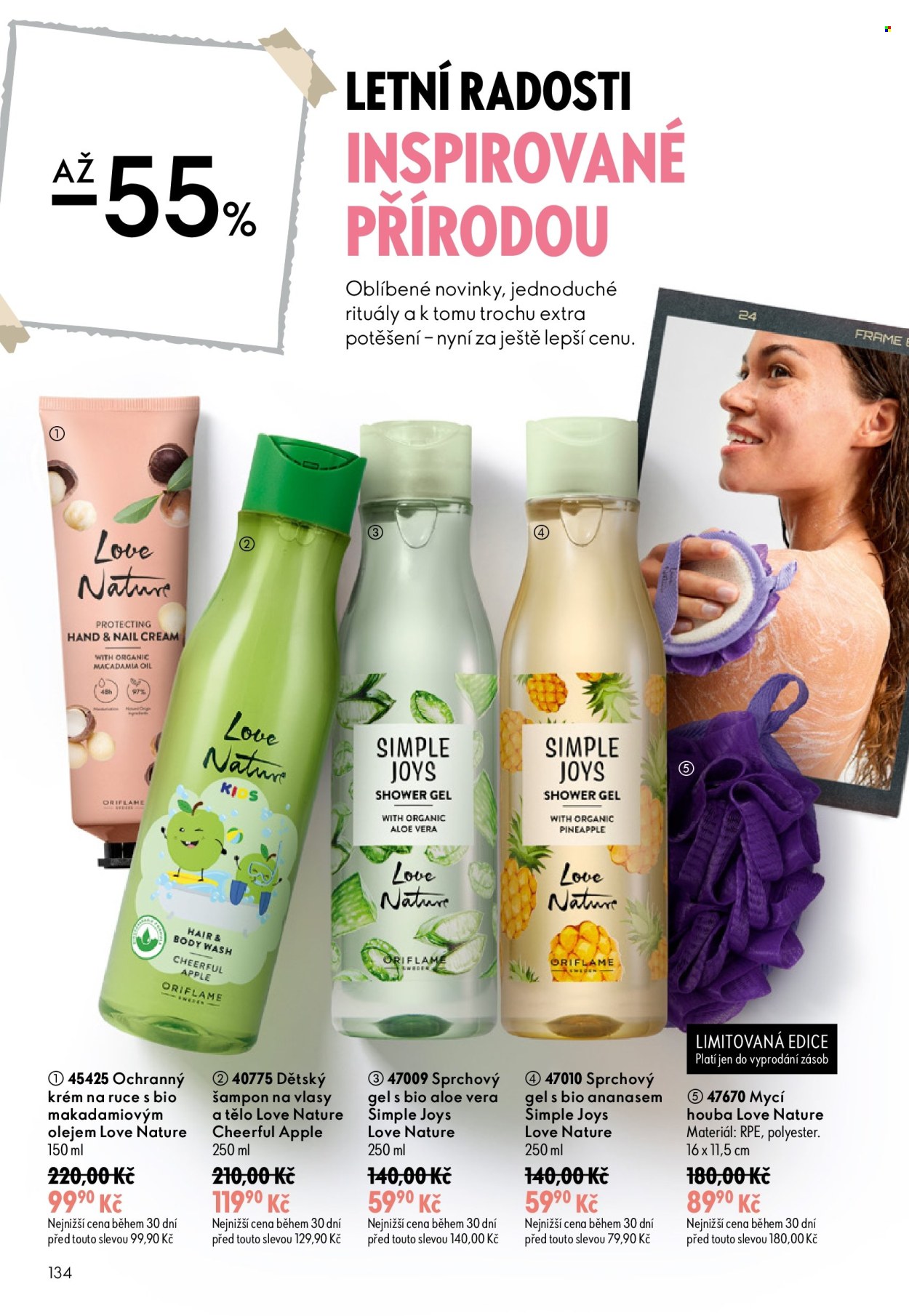 Leták ORIFLAME - 8.7.2026 - 28.7.2026. Strana 134