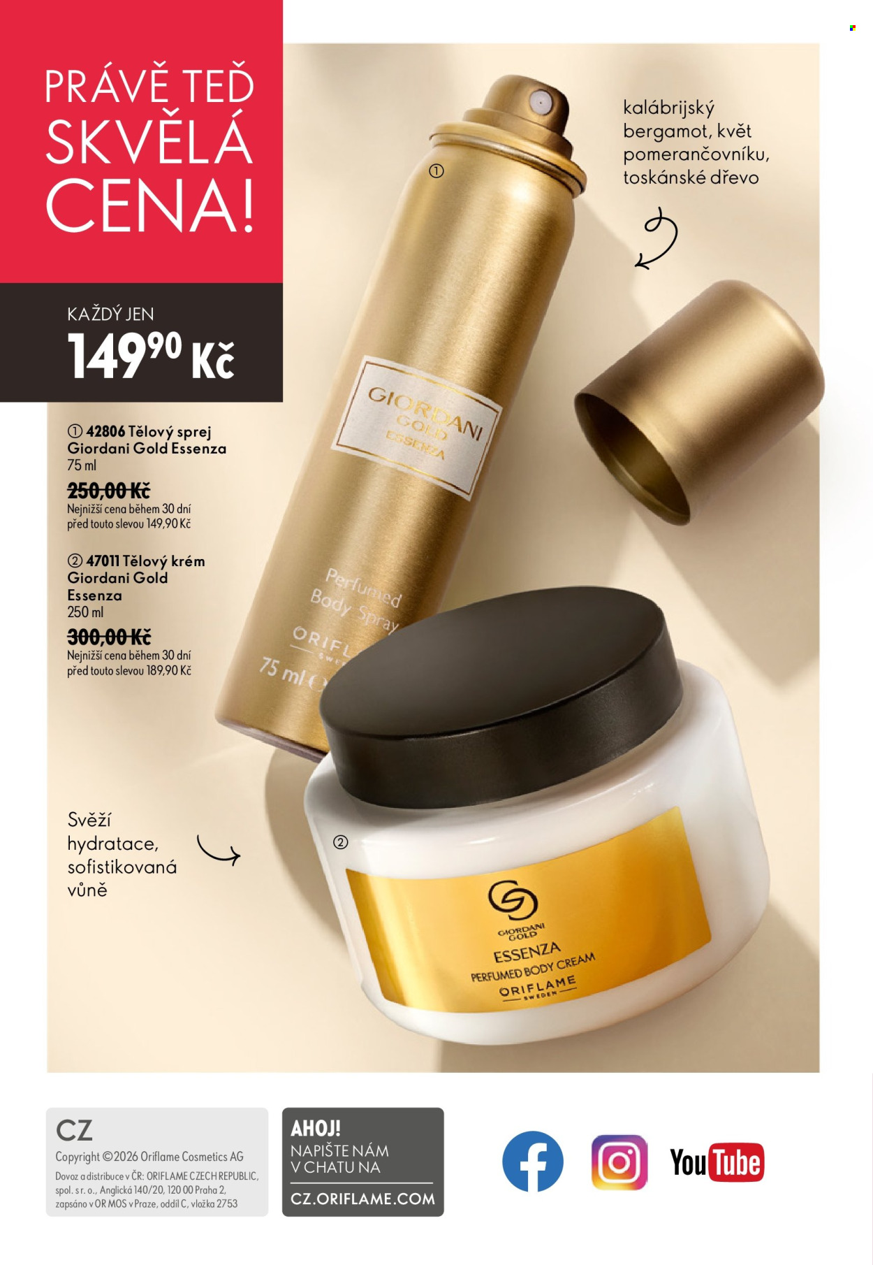 Leták ORIFLAME - 8.7.2026 - 28.7.2026. Strana 148
