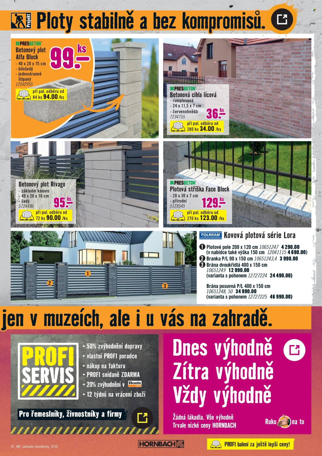 Leták HORNBACH - 8.7.2026 - 21.7.2026. Strana 7