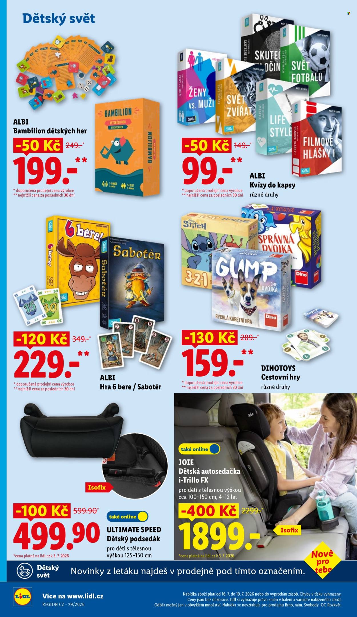 Leták Lidl - 13.7.2026 - 19.7.2026. Strana 18