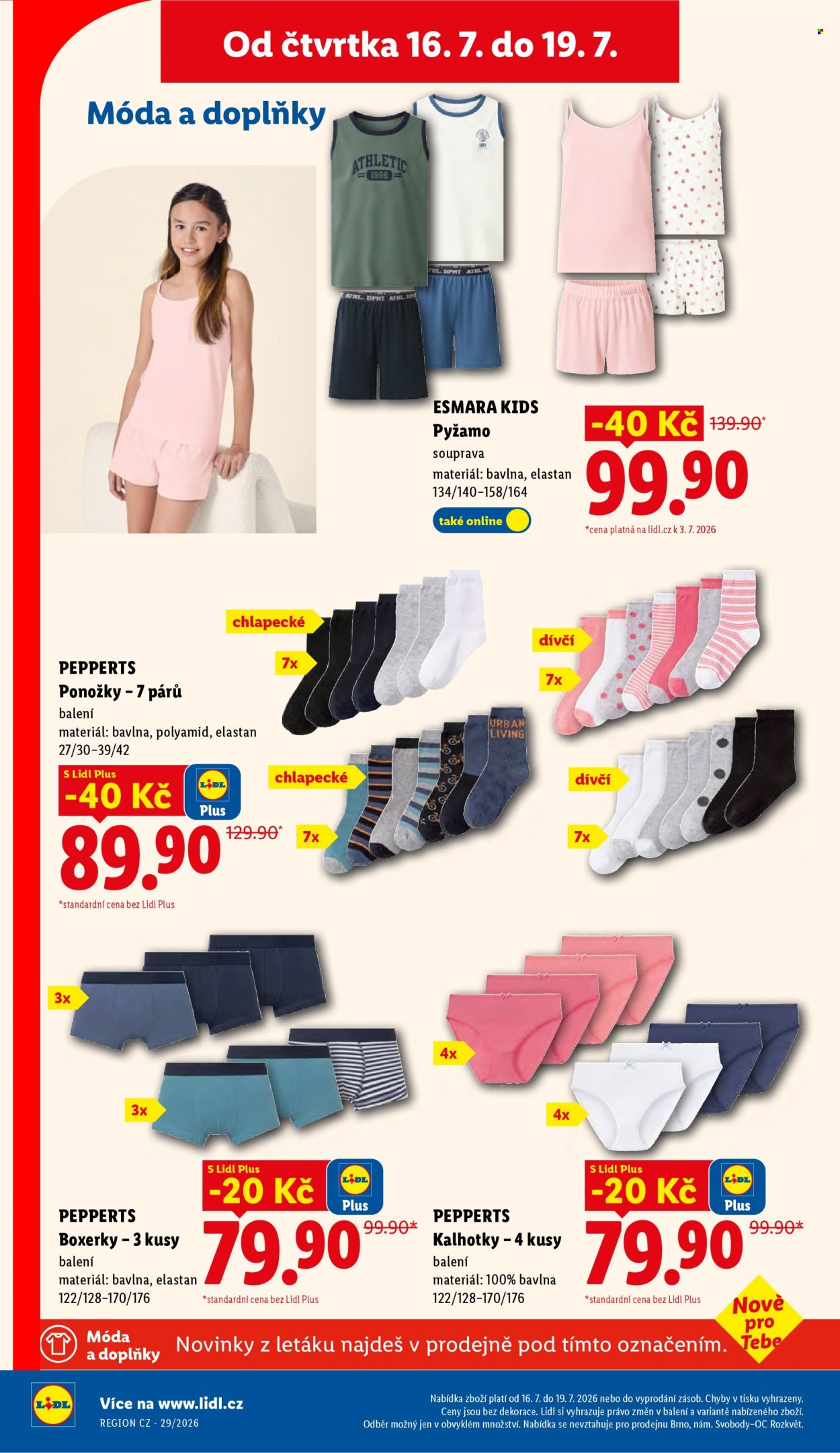 Leták Lidl - 13.7.2026 - 19.7.2026. Strana 20