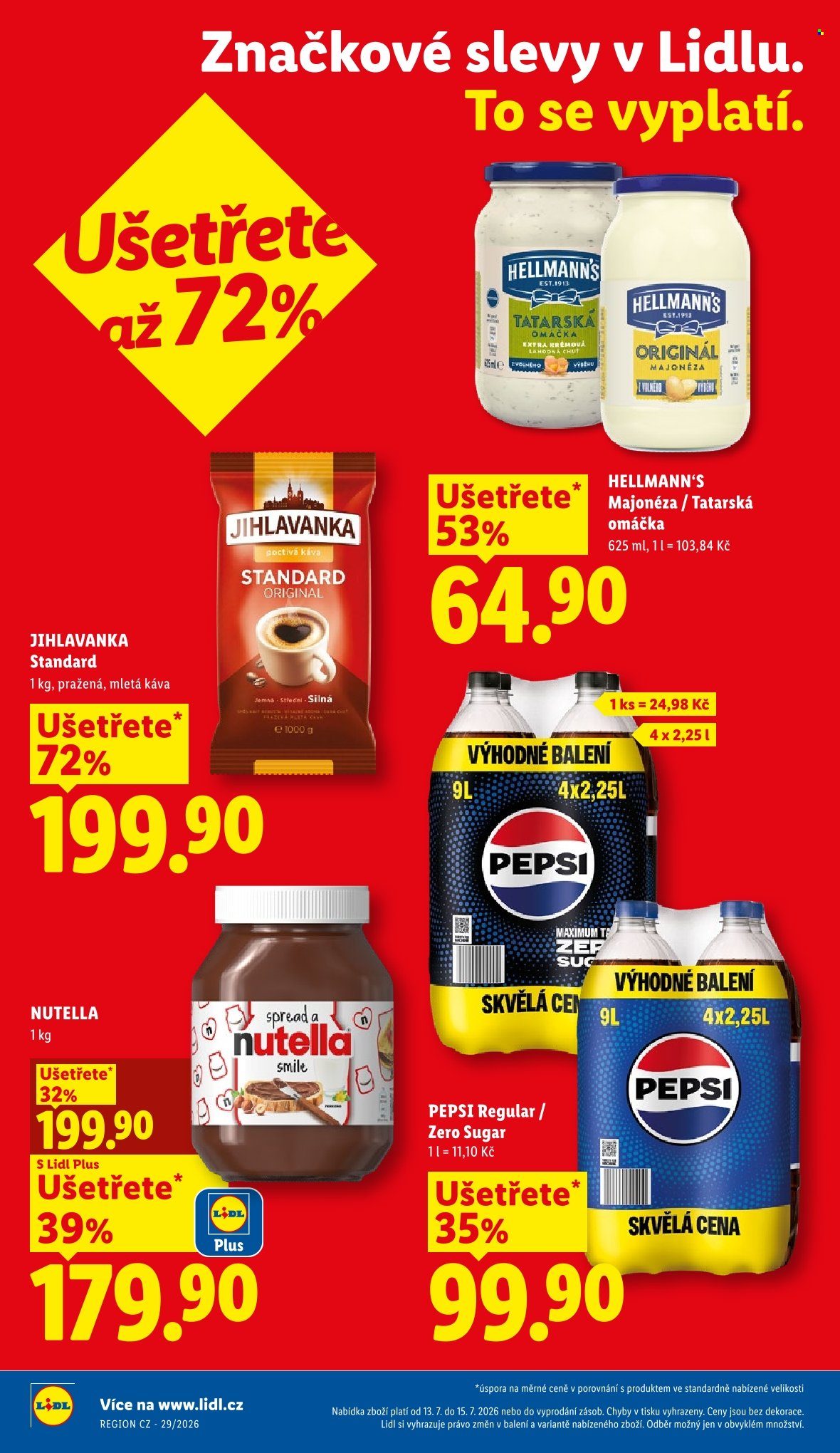 Leták Lidl - 13.7.2026 - 15.7.2026. Strana 4