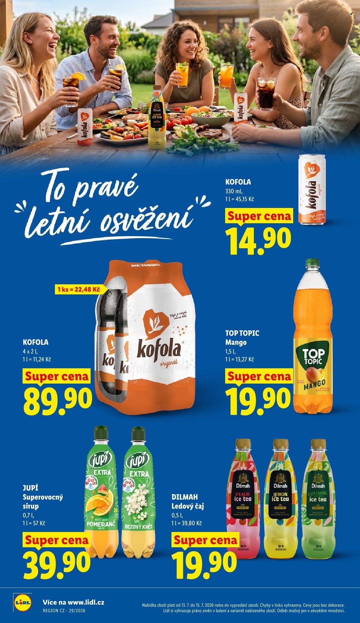 Leták Lidl - 13.7.2026 - 15.7.2026. Strana 26