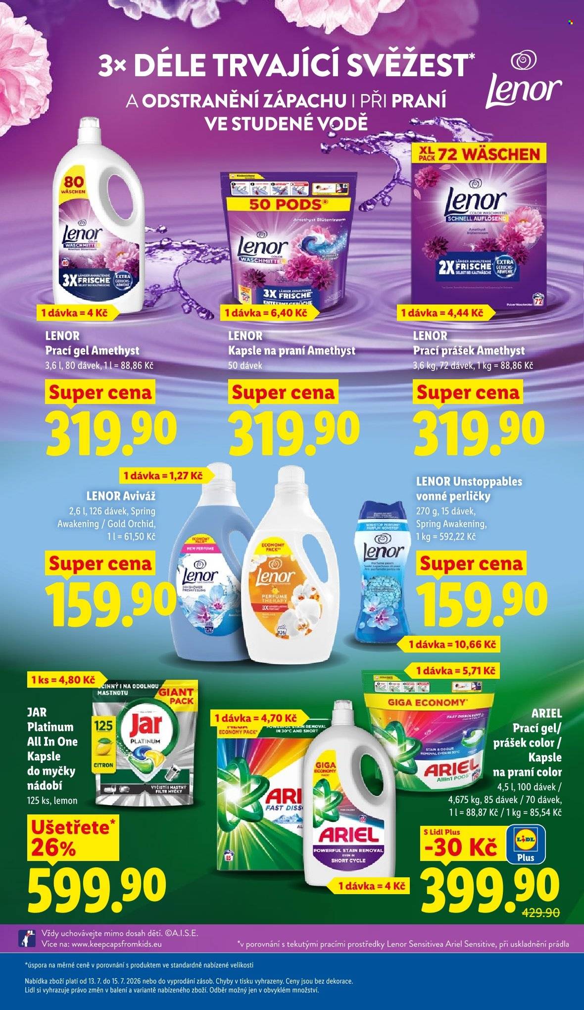 Leták Lidl - 13.7.2026 - 15.7.2026. Strana 27