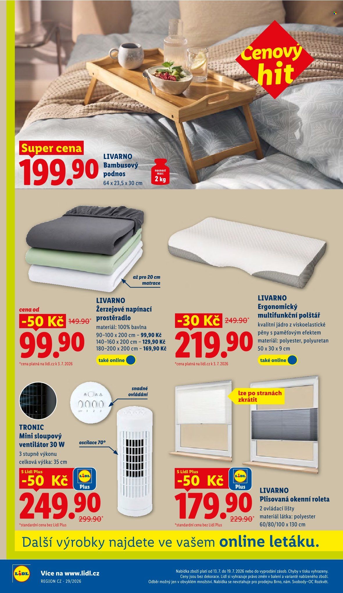 Leták Lidl - 13.7.2026 - 15.7.2026. Strana 34