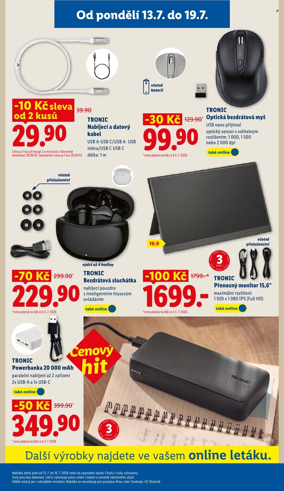 Leták Lidl - 13.7.2026 - 15.7.2026. Strana 39