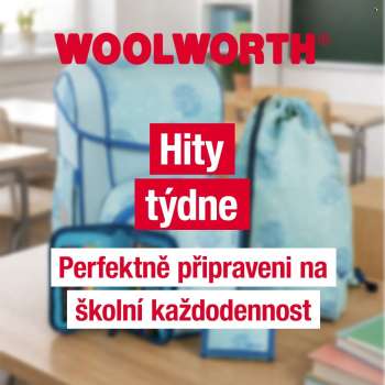 Leták Woolworth.