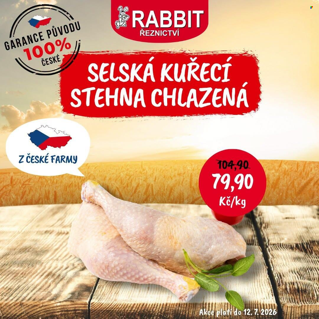 Leták RABBIT řeznictví - 7.7.2026 - 12.7.2026. Strana 2