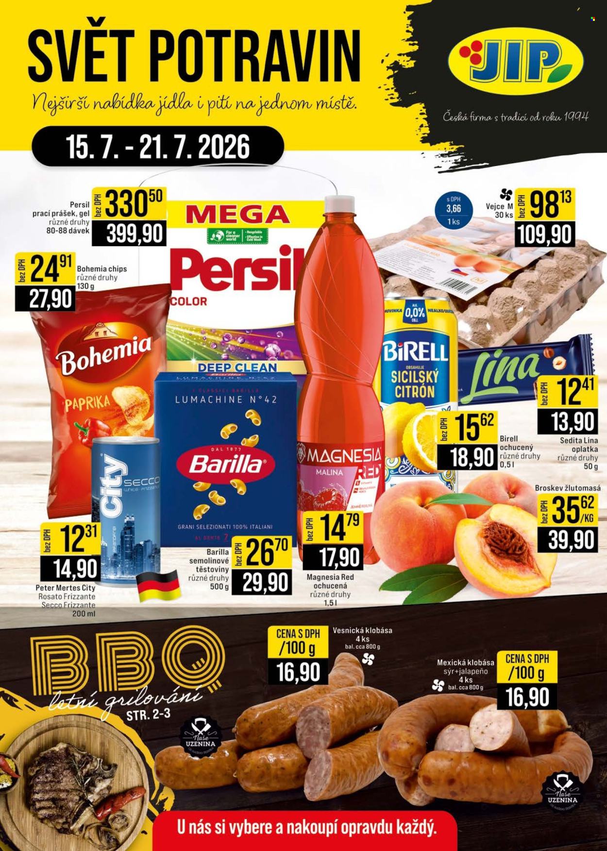 Leták JIP - 15.7.2026 - 21.7.2026. Strana 1