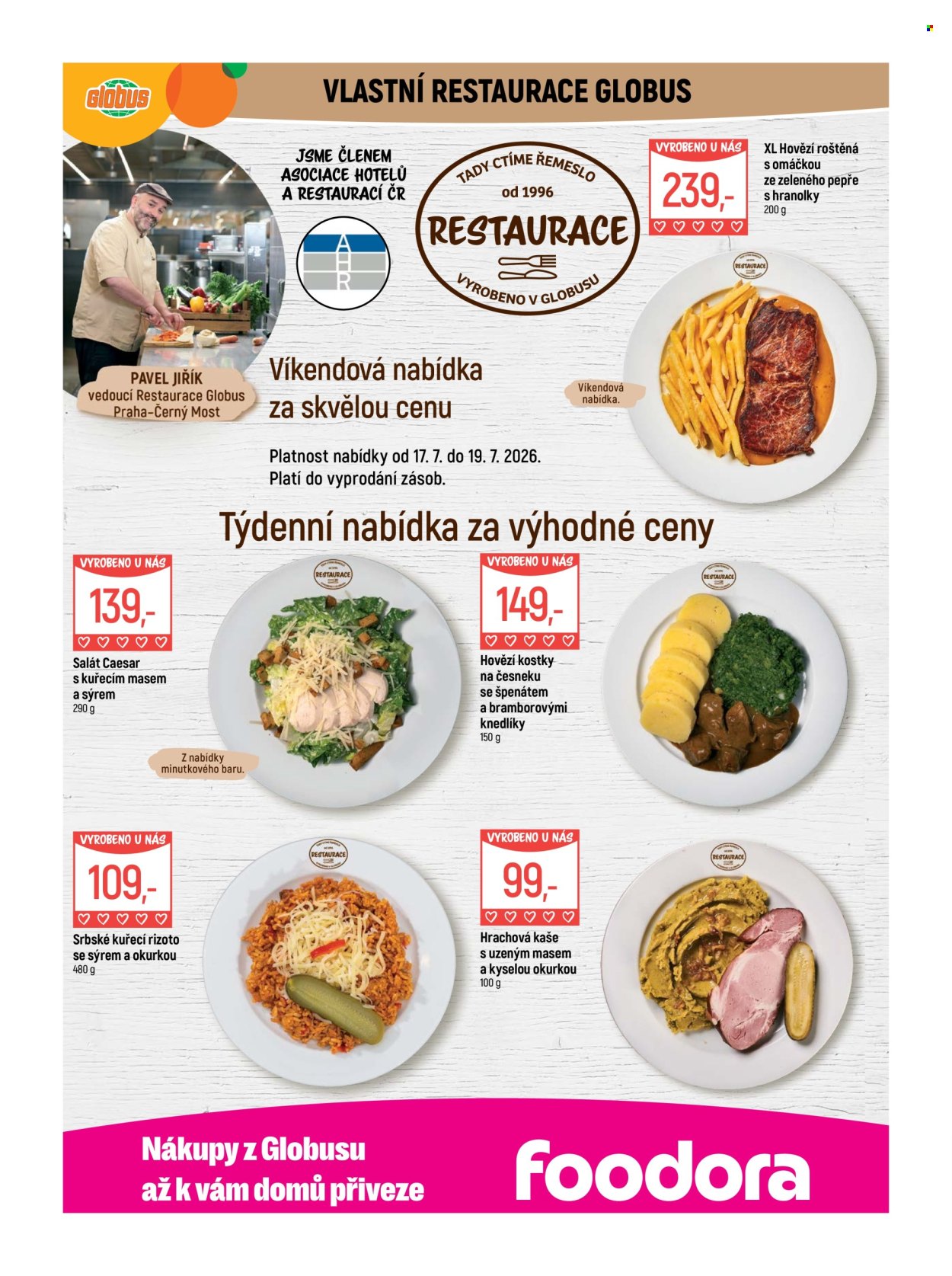 Leták Globus - 15.7.2026 - 21.7.2026. Strana 7