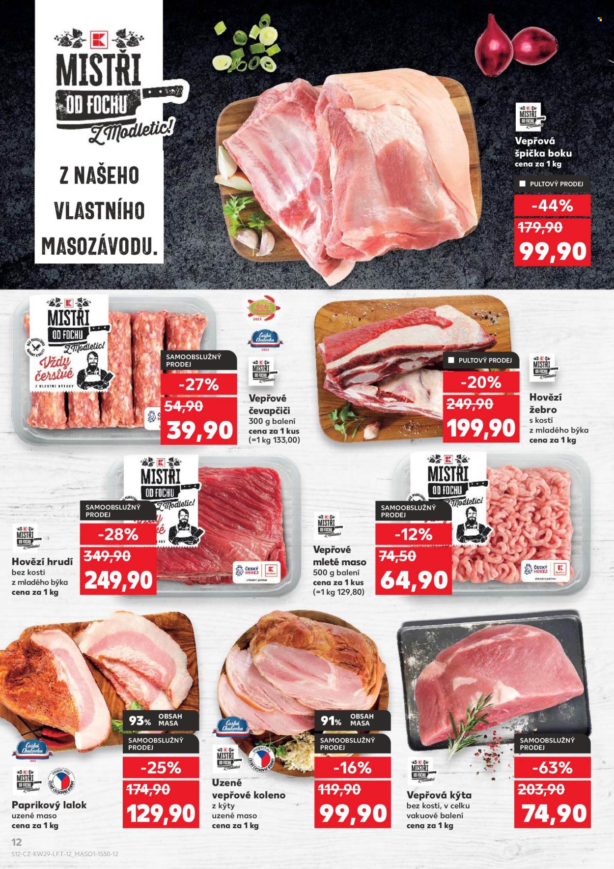 Leták Kaufland - 15.7.2026 - 21.7.2026. Strana 12