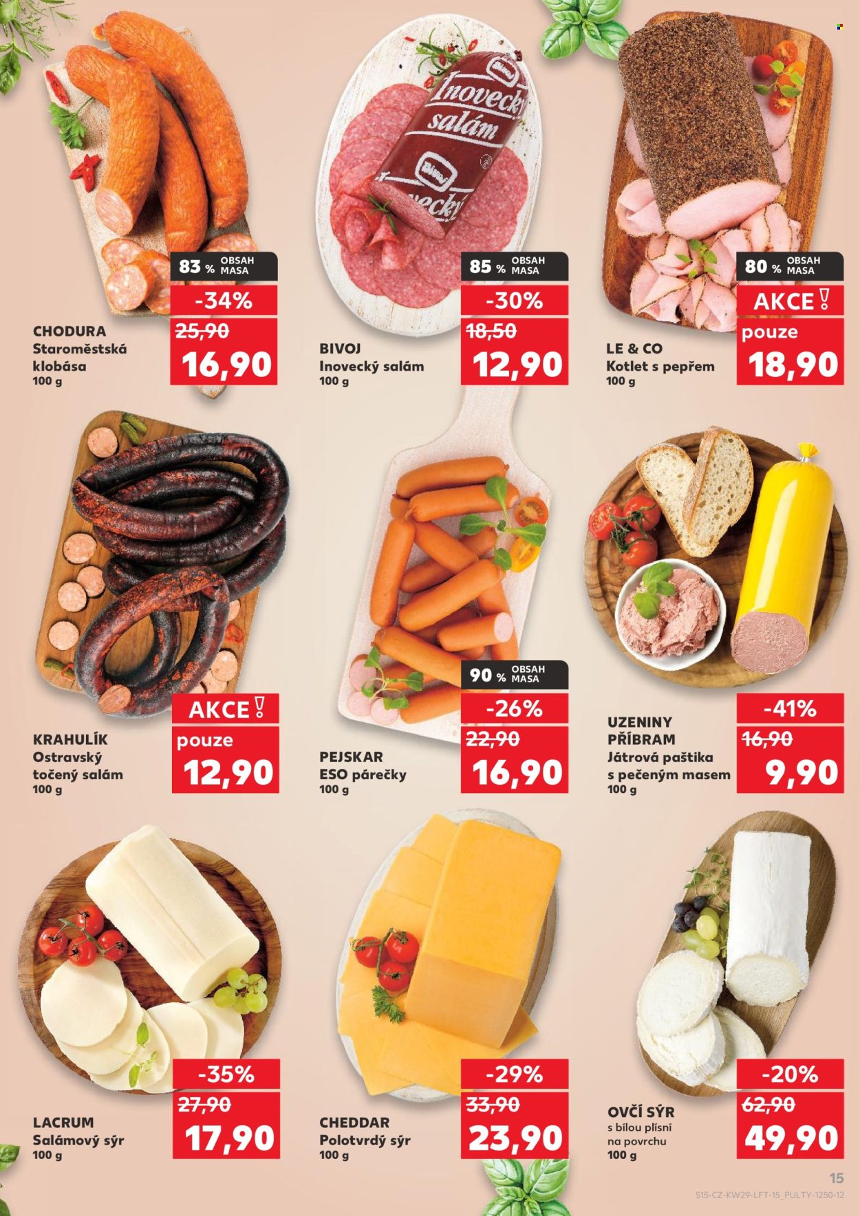 Leták Kaufland - 15.7.2026 - 21.7.2026. Strana 15