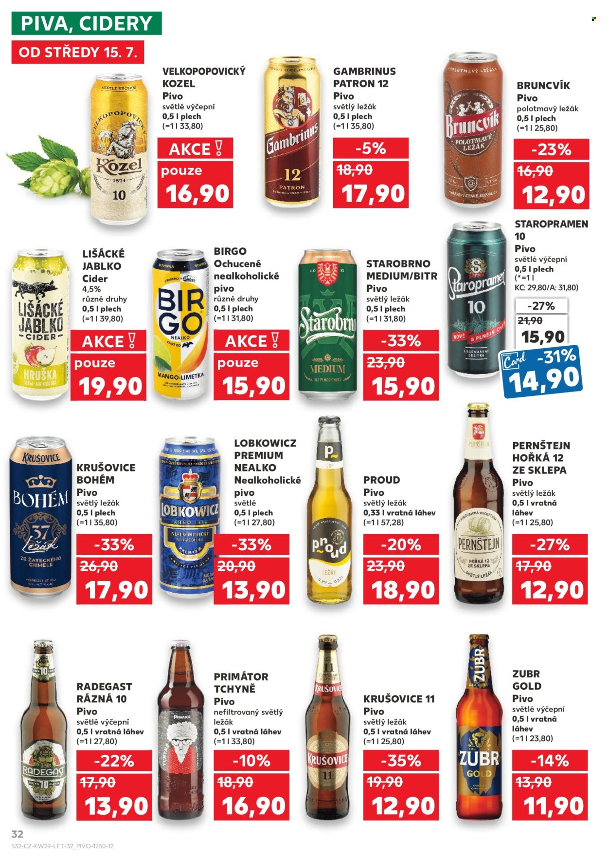 Leták Kaufland - 15.7.2026 - 21.7.2026. Strana 32
