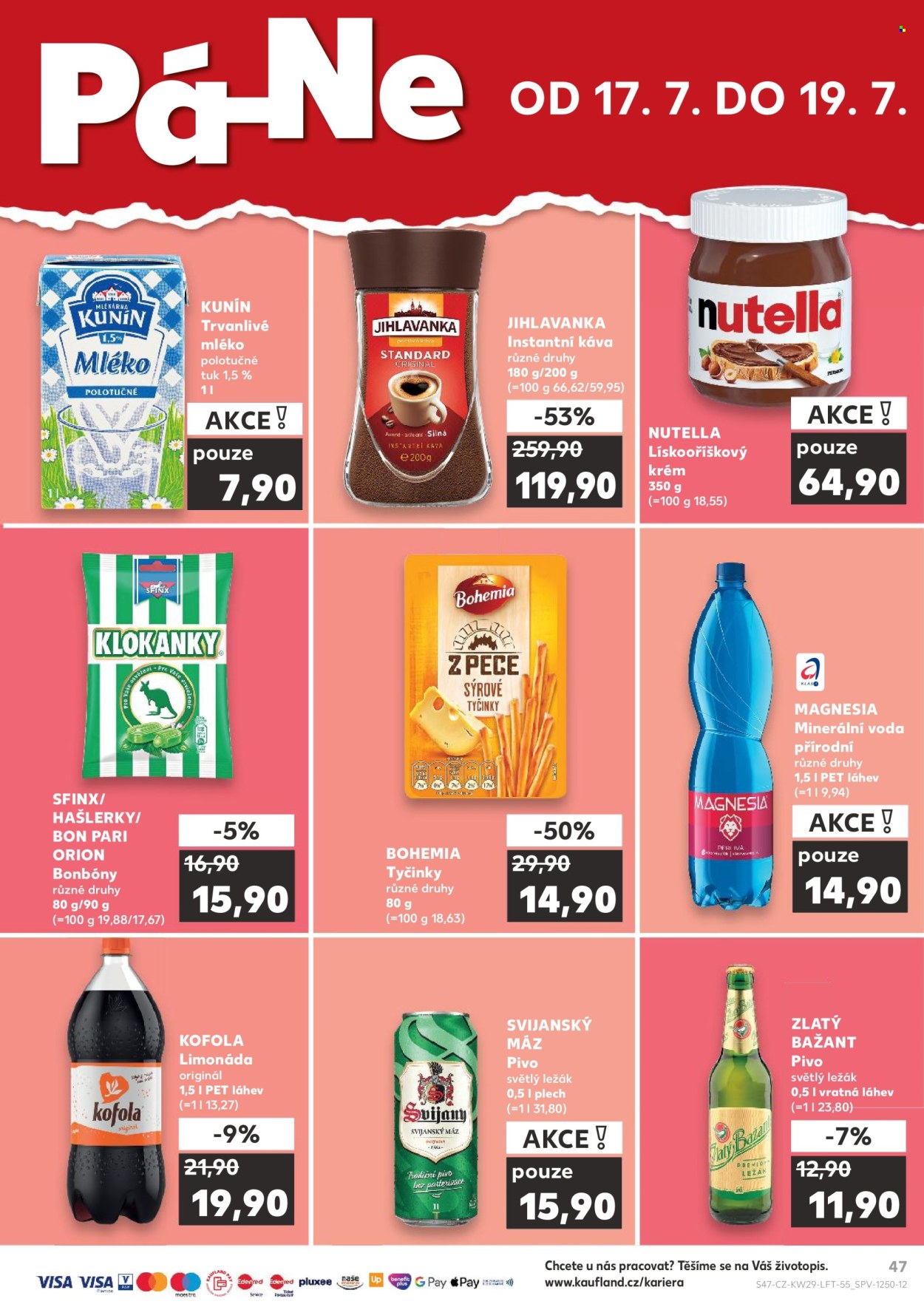 Leták Kaufland - 15.7.2026 - 21.7.2026. Strana 47