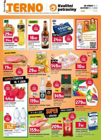 Leták coop TERNO - 15.7.2026 - 21.7.2026.